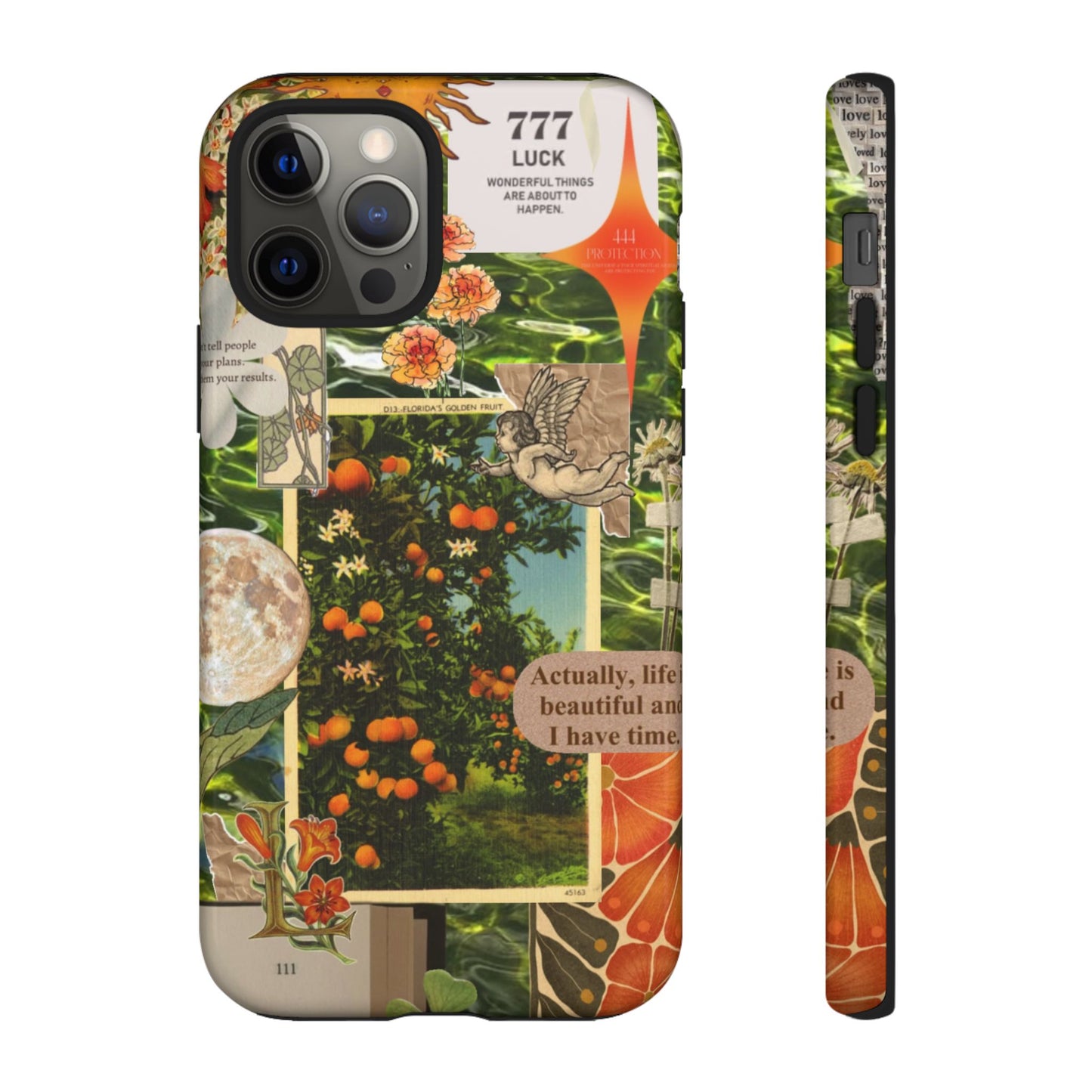 Tough Cases - Vibrant iPhone Case for Nature Lovers, Floral Phone Cover, Eco-Friendly, Inspirational Gift, Unique Phone Accessory