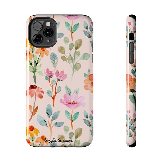 Wild Flower Tough Phone Case - Stylish Protection for Your Device