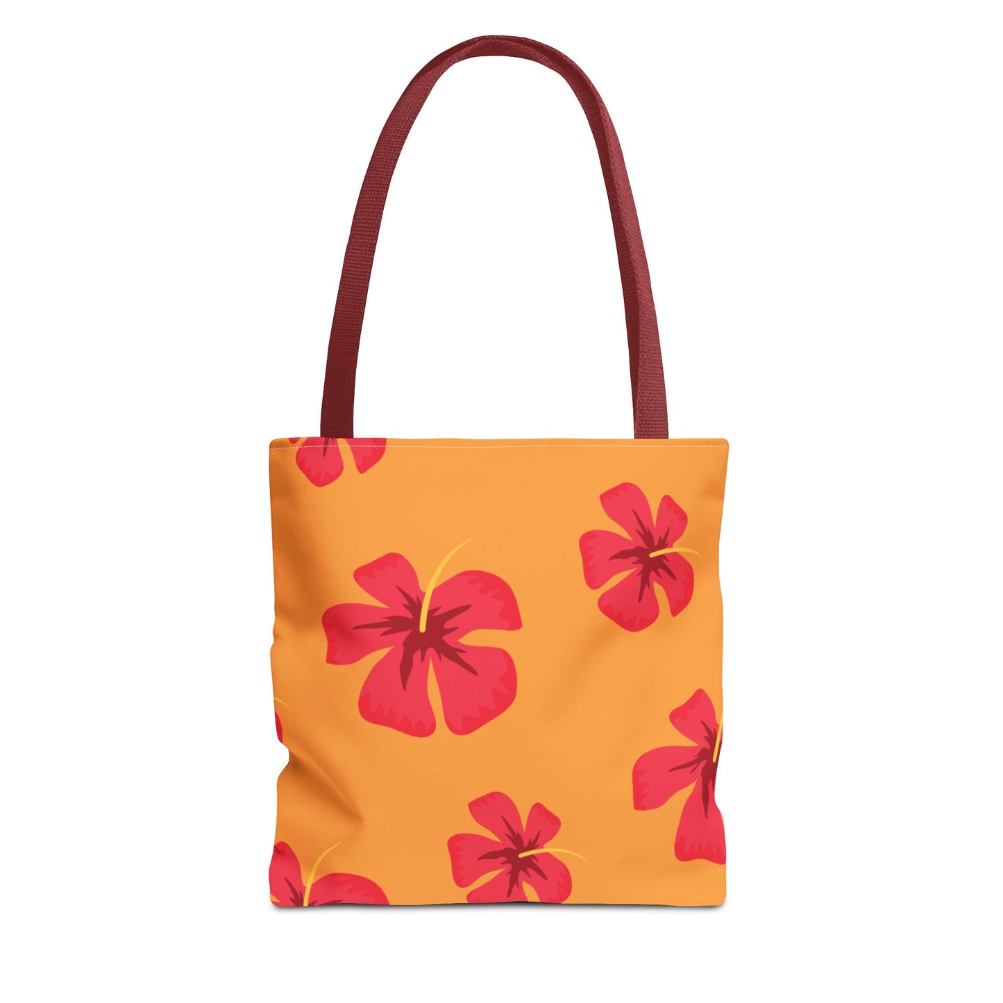 Tote Bag with Vibrant Floral Design - Perfect for Spring and Summer