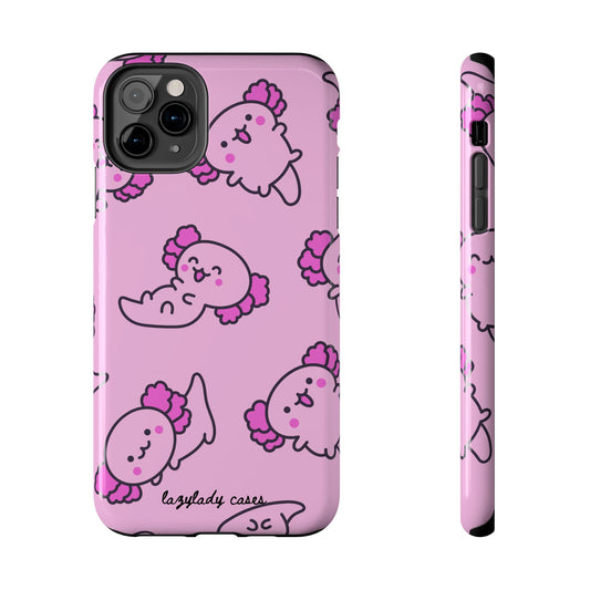 Cute Pink Sea Axo Phone Case - Tough & Stylish