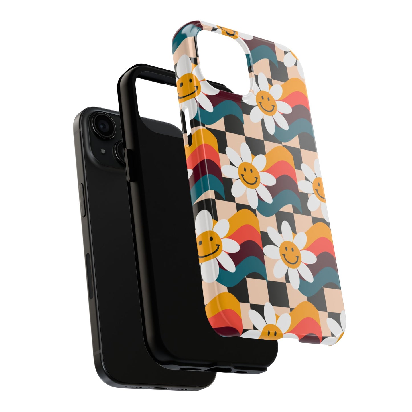Vibrant Floral Phone Case | Tough Phone Case | Cute Flower Design, Stylish Protection, Gift for Her