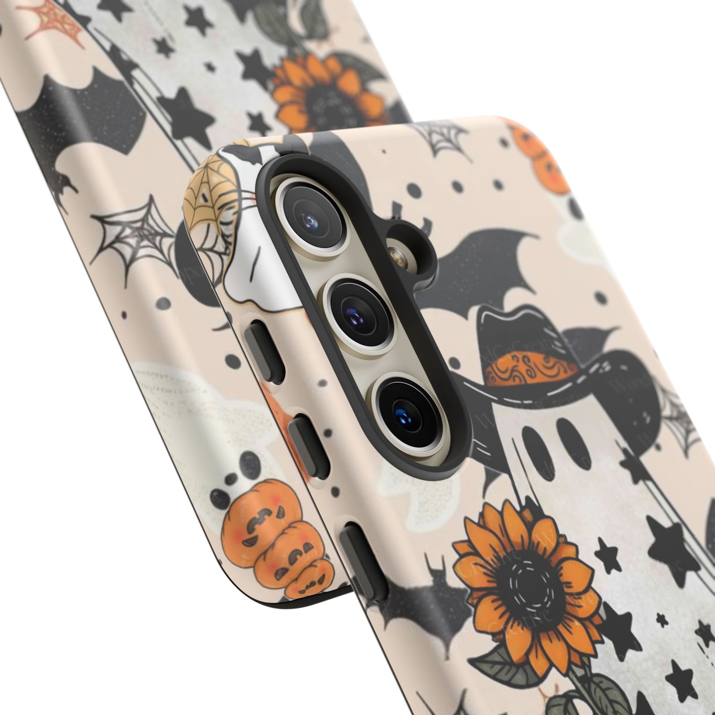 Cute Ghost Phone Case, Halloween Decor, Spooky Gift, Fall Accessories, Pumpkin Lover's Gift, Autumn Vibes, Trick or Treat