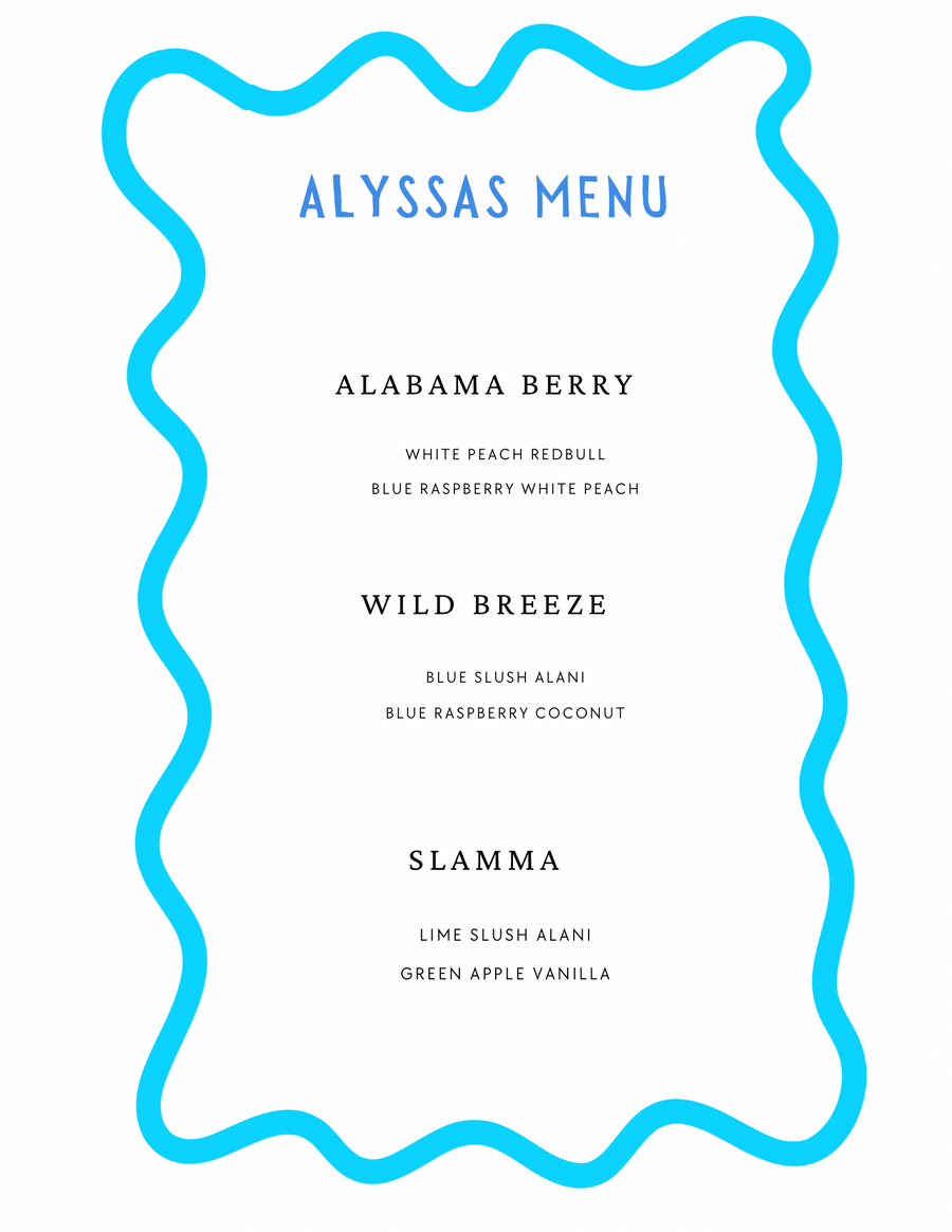 Alyssa Menu