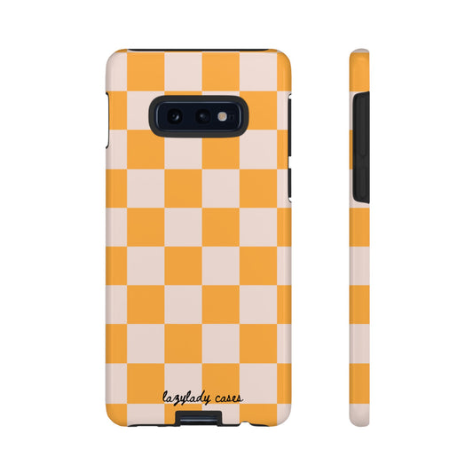Stylish Checkerboard Phone Case - Tough Cases