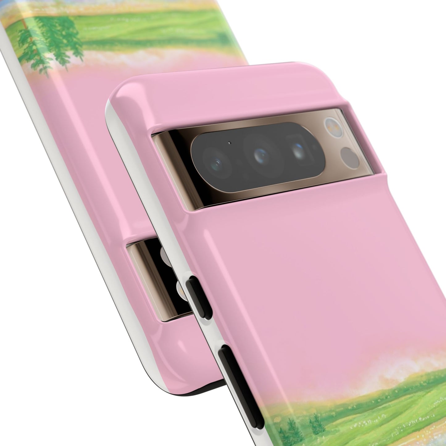 Pastel Floral Phone Case, Tough Cases for Nature Lovers, Cute Phone Accessories, Spring Gifts, Unique Mobile Covers