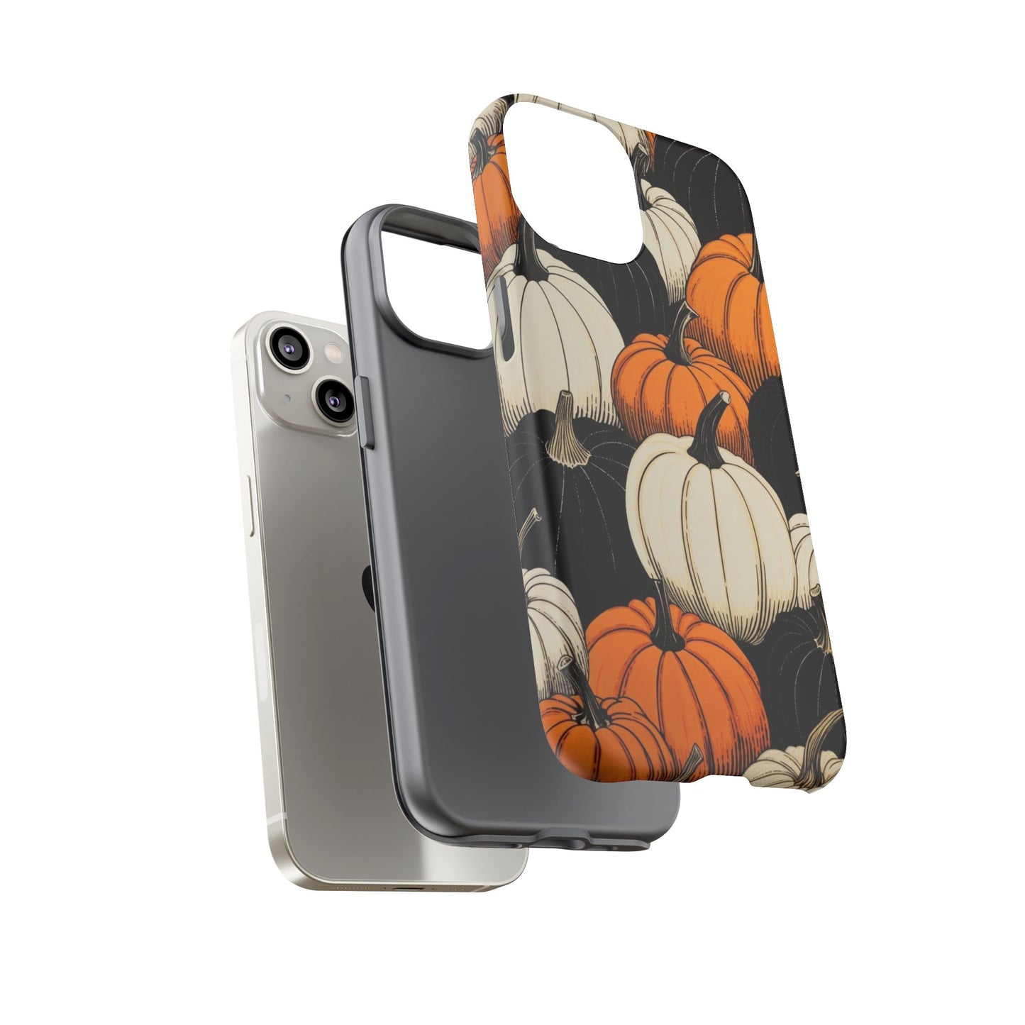 Pumpkin Phone Case, Fall Decor, Halloween Gift, Autumn Aesthetic, Pumpkin Lovers, Cute Phone Cover