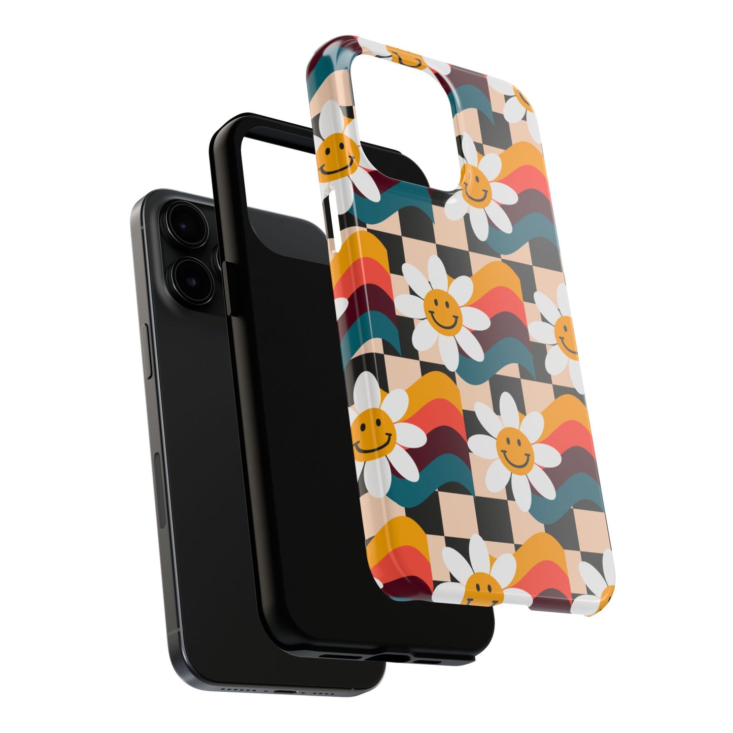 Vibrant Floral Phone Case | Tough Phone Case | Cute Flower Design, Stylish Protection, Gift for Her