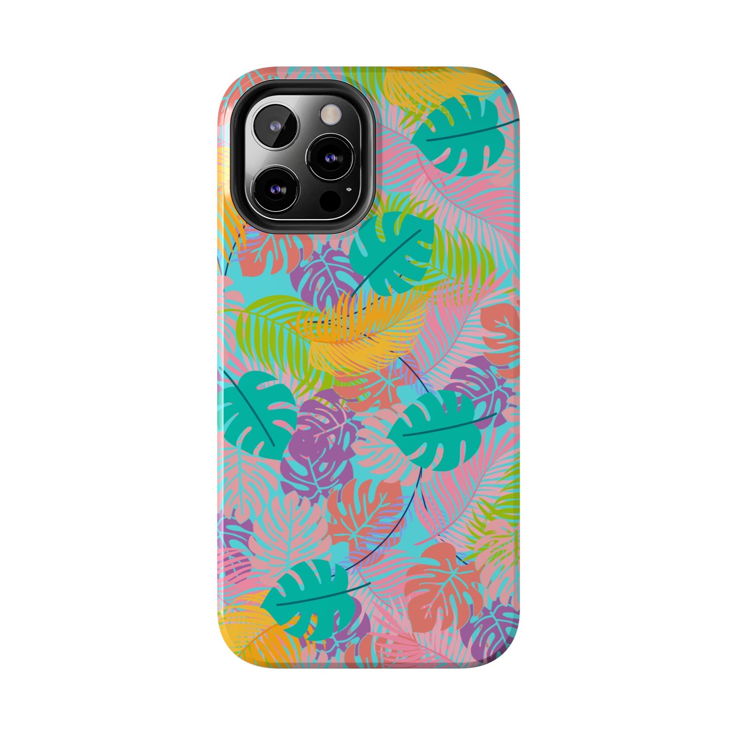 Tropical Jungle Phone Case - Funky Floral Design, Summer Accessory, Phone Protection, Gift for Nature Lovers, Stylish Phone Cover
