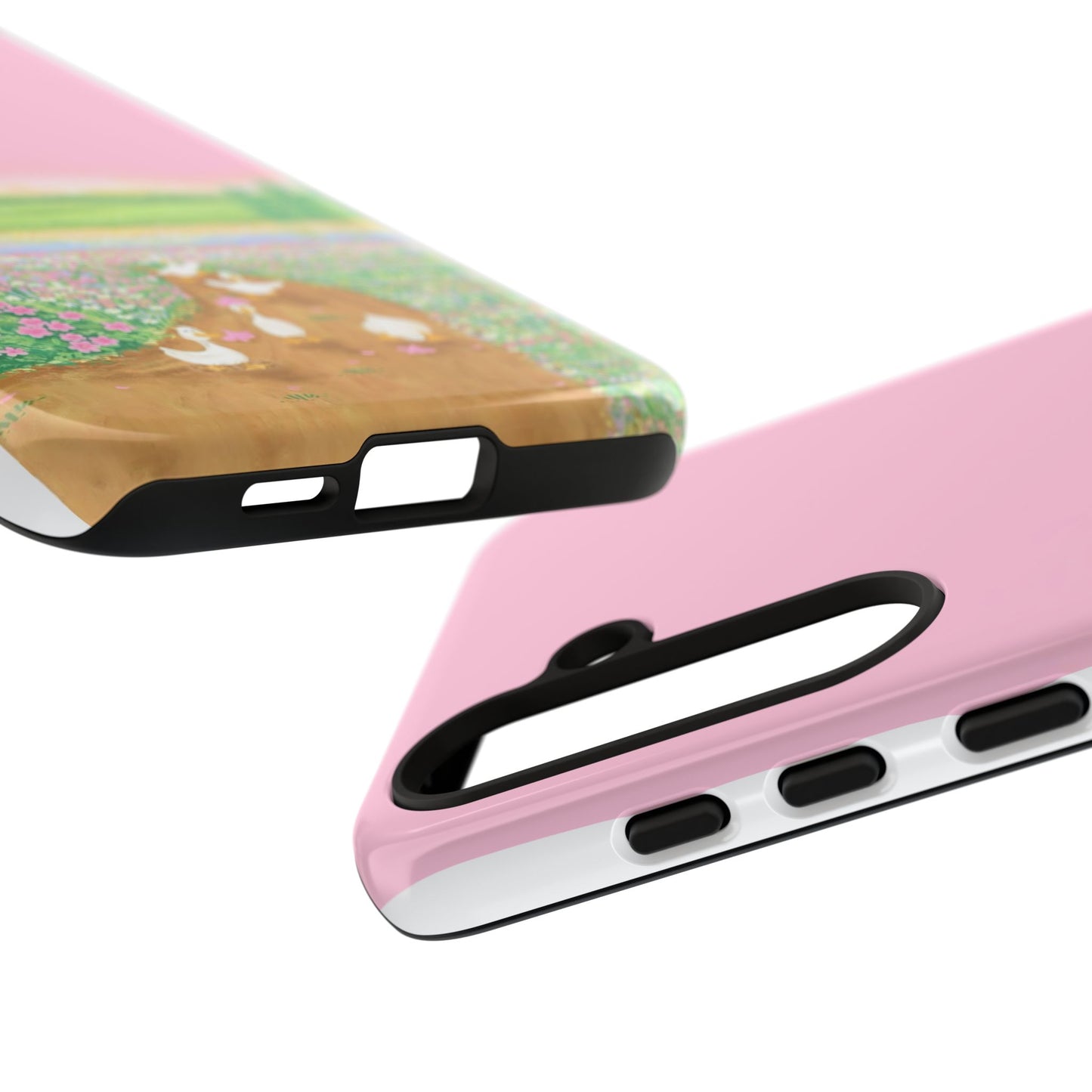 Pastel Floral Phone Case, Tough Cases for Nature Lovers, Cute Phone Accessories, Spring Gifts, Unique Mobile Covers