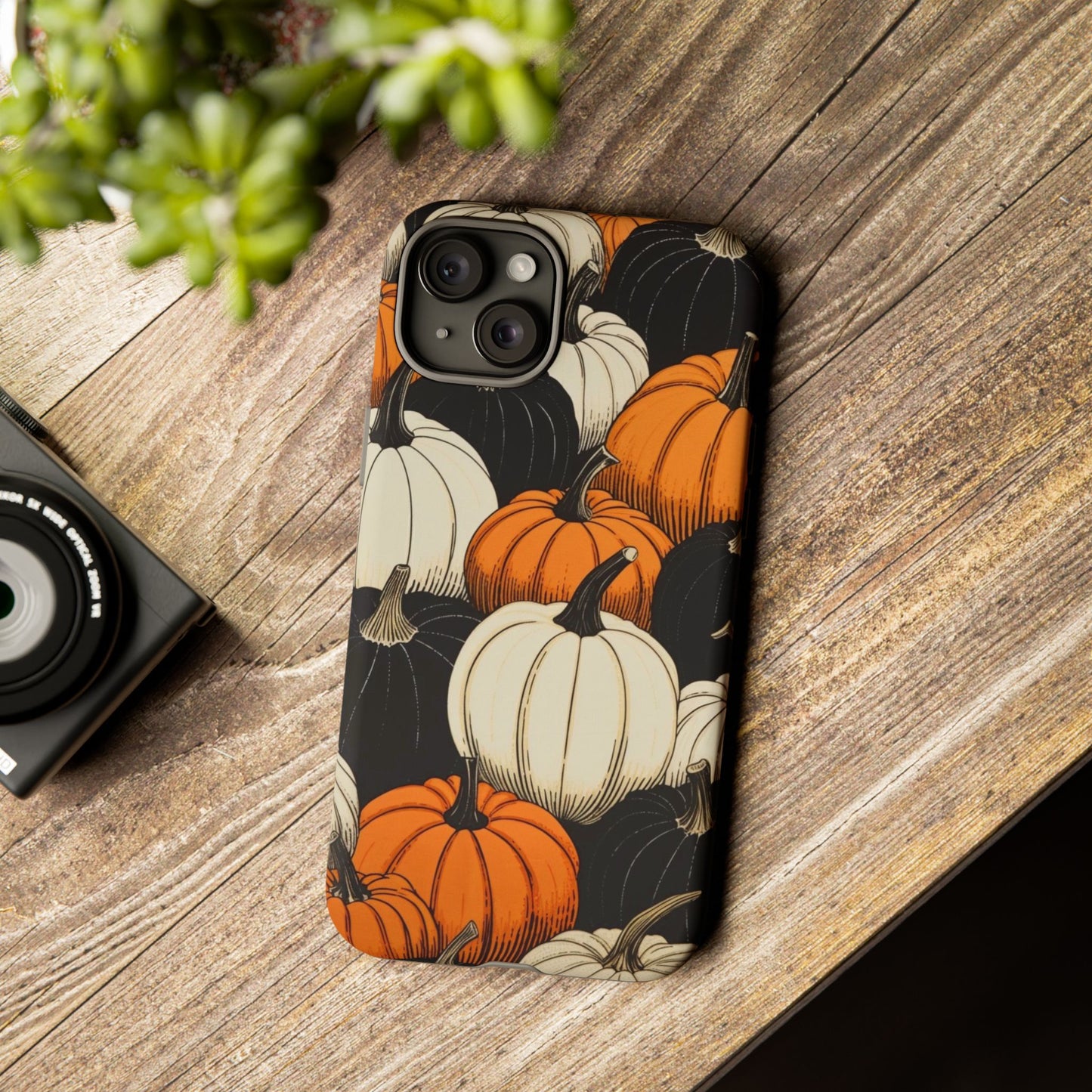 Pumpkin Phone Case, Fall Decor, Halloween Gift, Autumn Aesthetic, Pumpkin Lovers, Cute Phone Cover