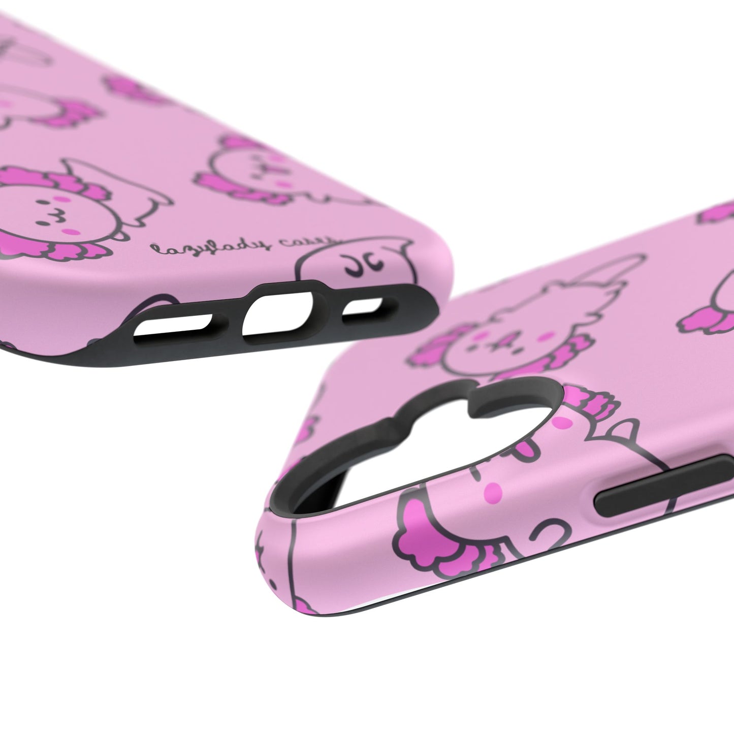 Cute Axolotl Magnetic Tough Case – Kawaii Phone Protection for Animal Lovers