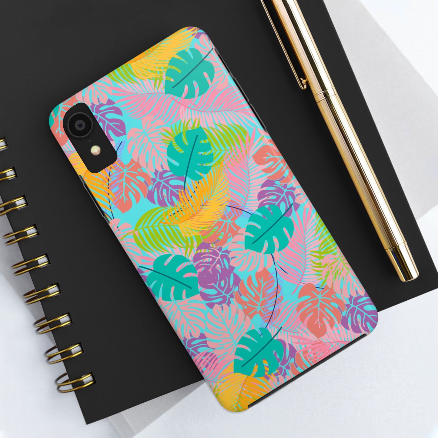Tropical Jungle Phone Case - Funky Floral Design, Summer Accessory, Phone Protection, Gift for Nature Lovers, Stylish Phone Cover