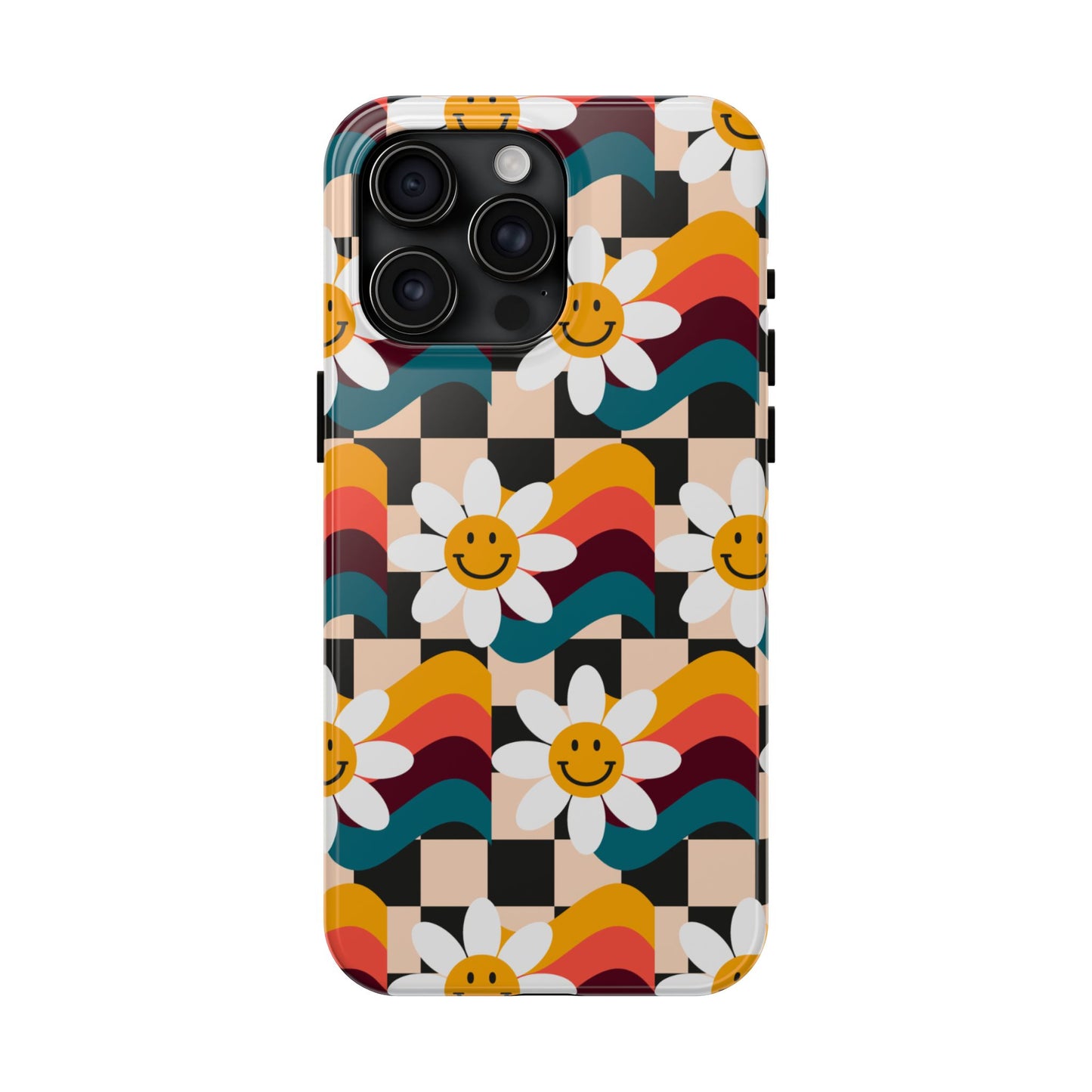 Vibrant Floral Phone Case | Tough Phone Case | Cute Flower Design, Stylish Protection, Gift for Her
