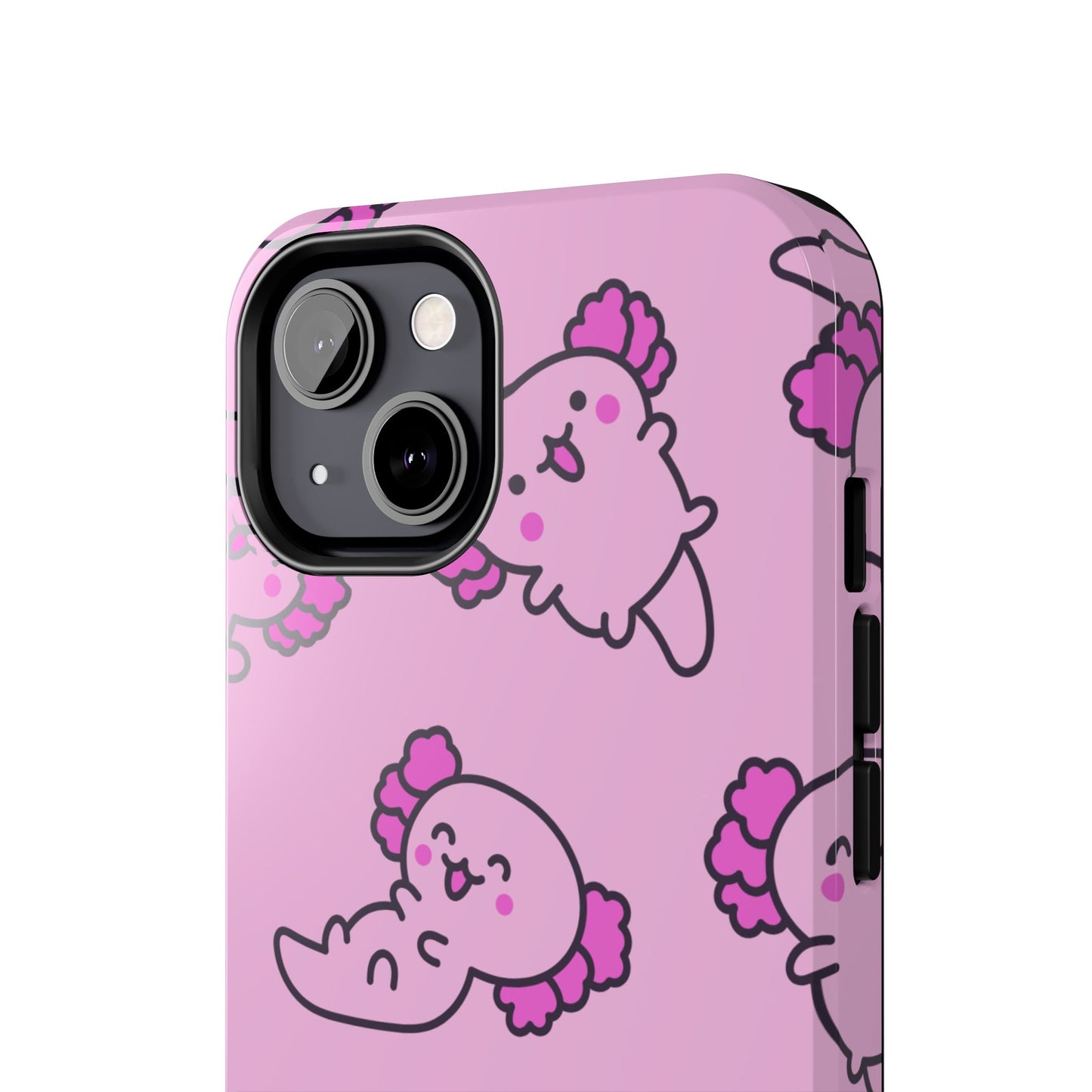 Cute Pink Sea Axo Phone Case - Tough & Stylish