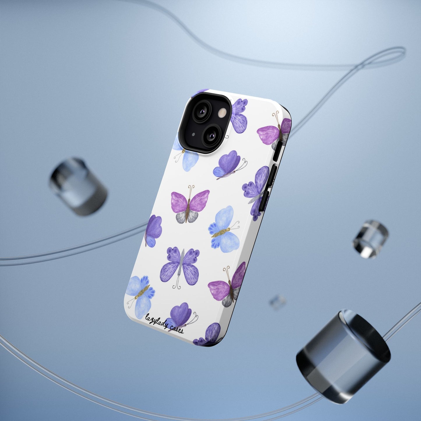 Butterfly Impact-Resistant Phone Case - Stylish & Durable Protection