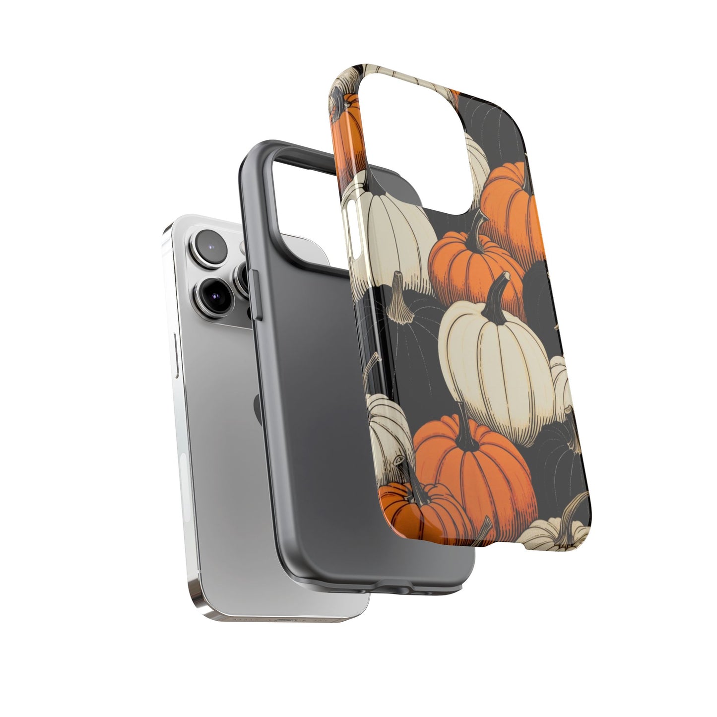 Pumpkin Phone Case, Fall Decor, Halloween Gift, Autumn Aesthetic, Pumpkin Lovers, Cute Phone Cover