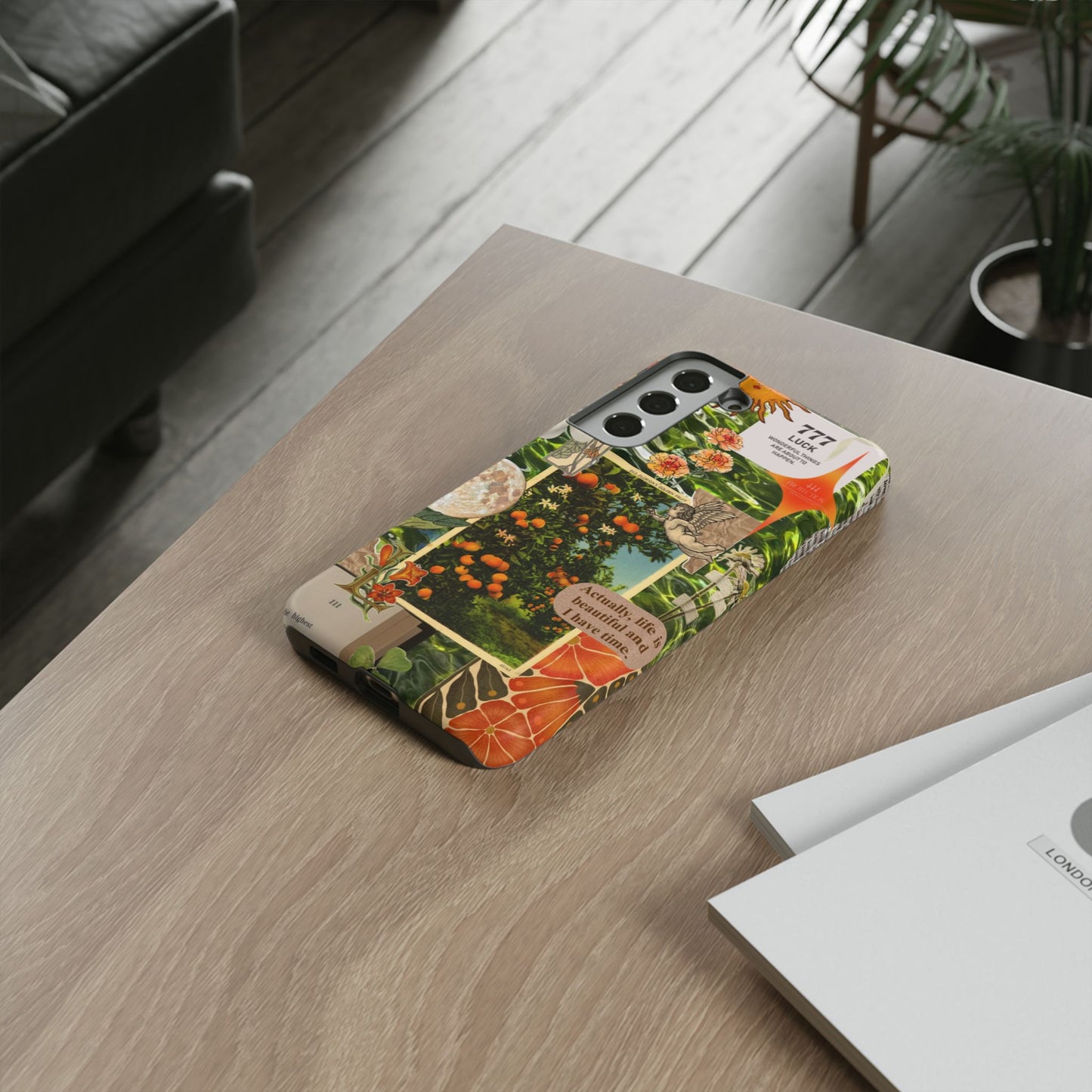 Tough Cases - Vibrant iPhone Case for Nature Lovers, Floral Phone Cover, Eco-Friendly, Inspirational Gift, Unique Phone Accessory
