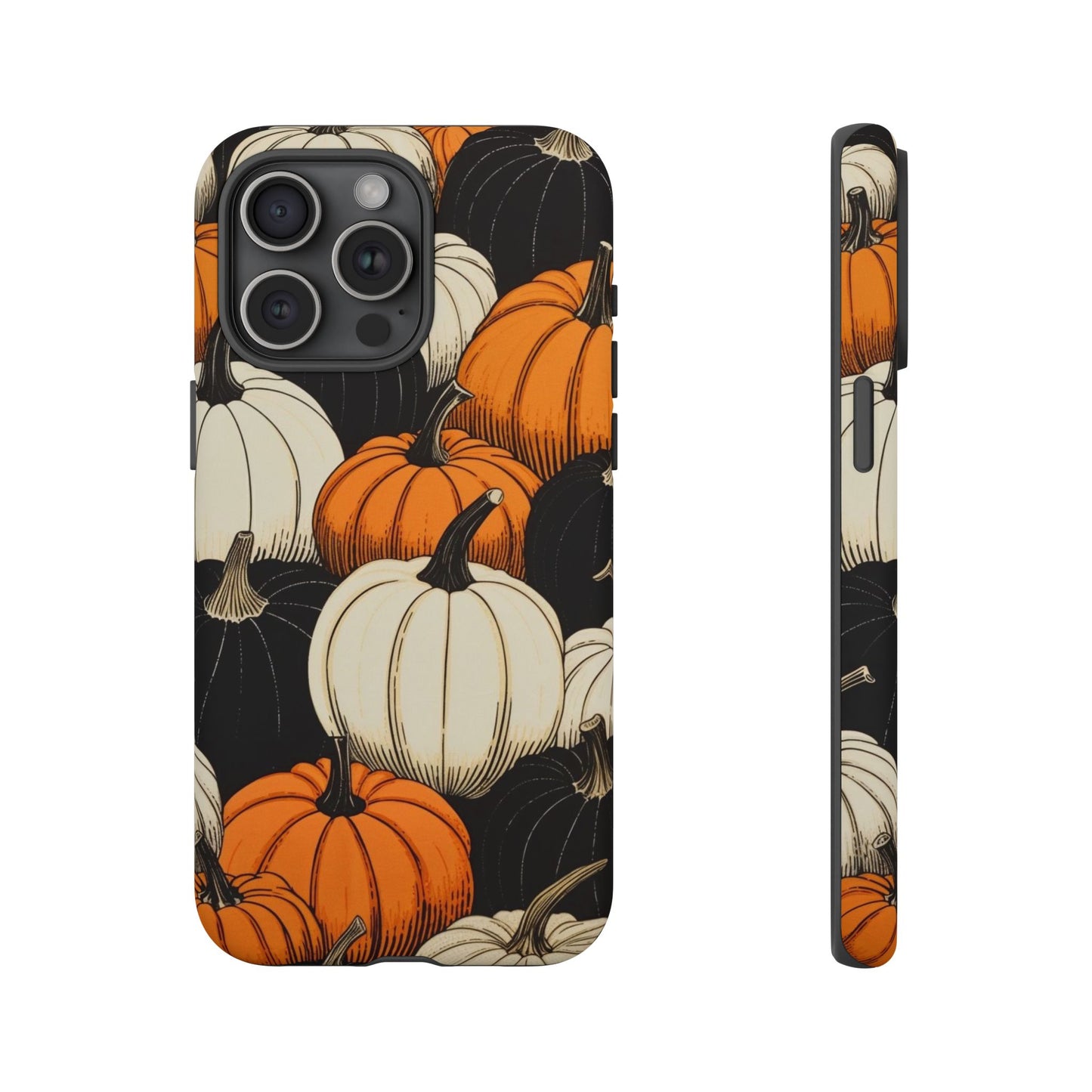 Pumpkin Phone Case, Fall Decor, Halloween Gift, Autumn Aesthetic, Pumpkin Lovers, Cute Phone Cover