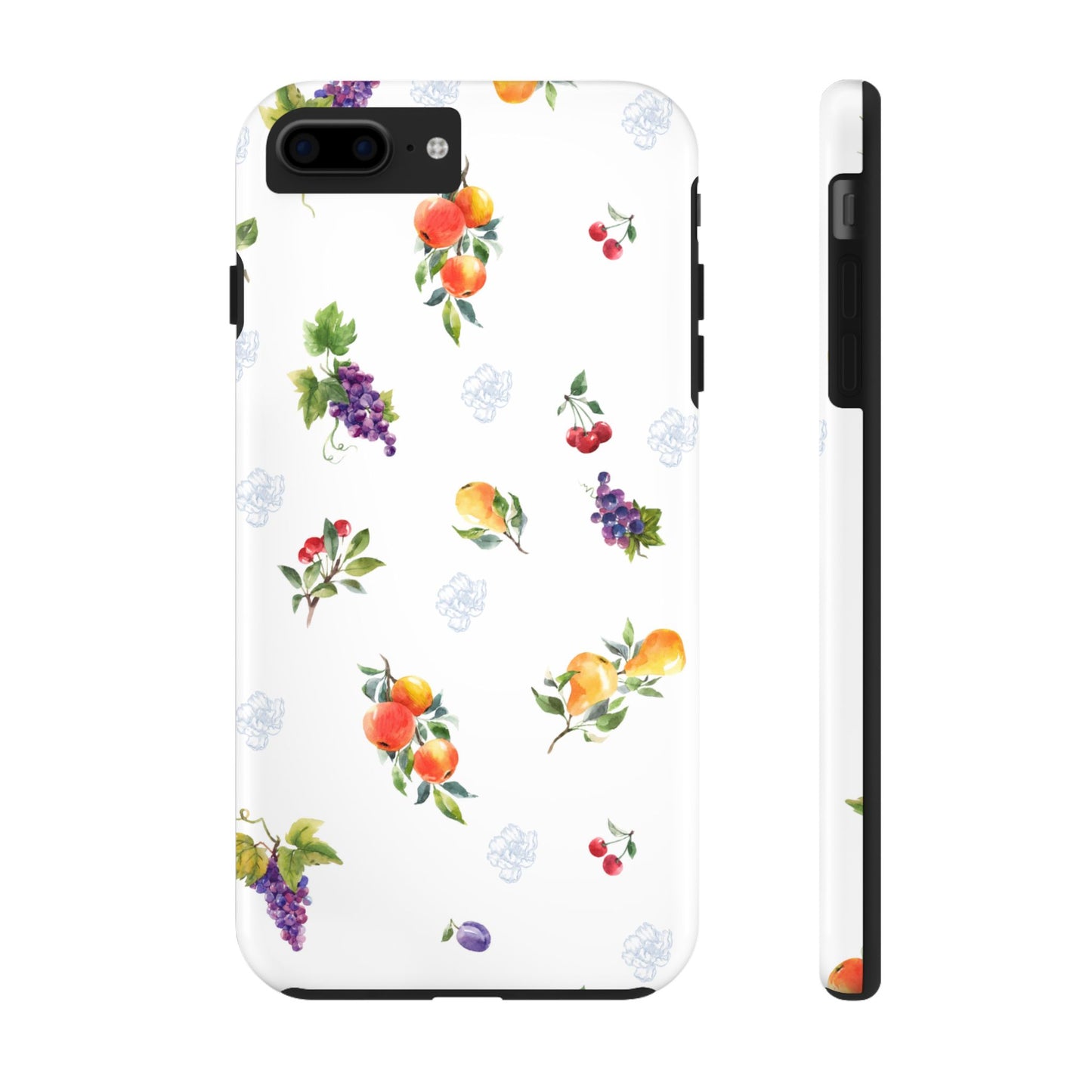 Fruit Floral Tough Phone Case, Durable Mobile Cover, Nature-Inspired Gift, Stylish Protection, Unique Smartphone Accessory