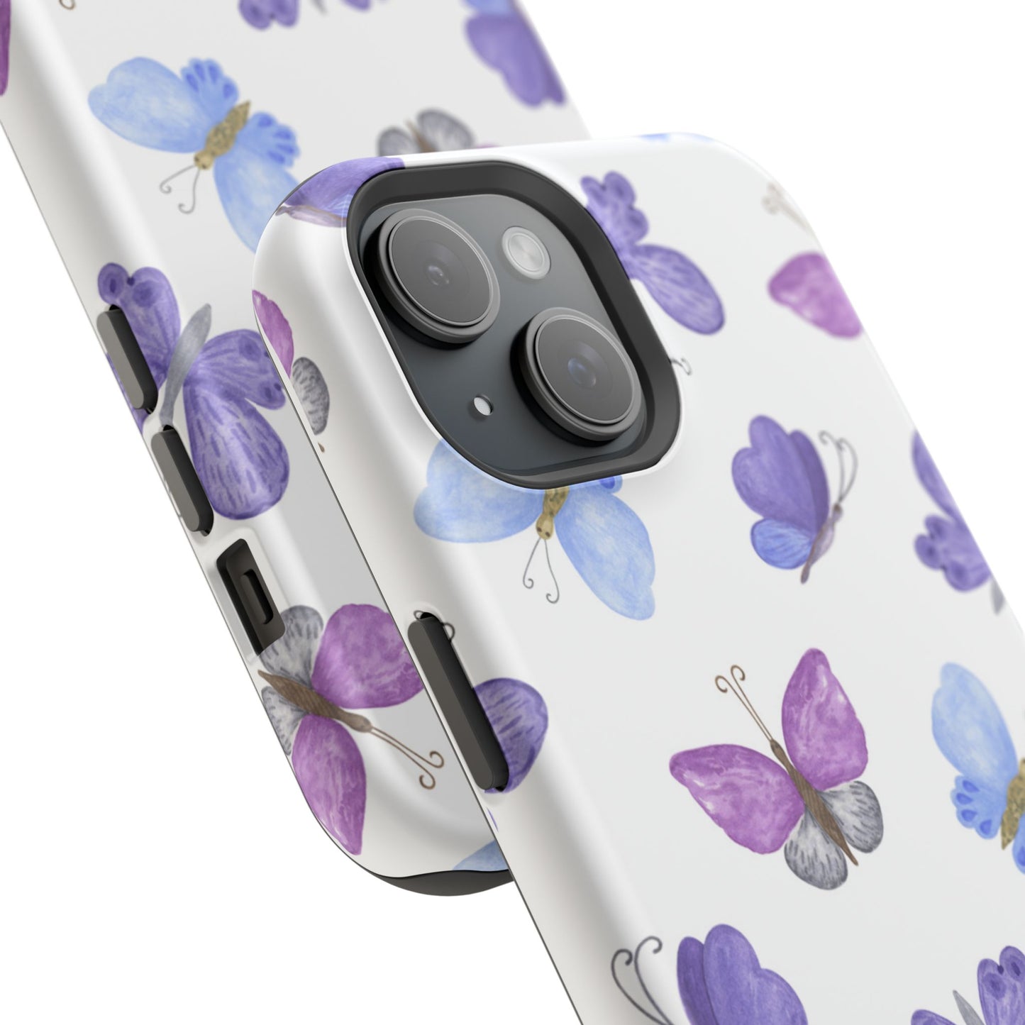 Butterfly Impact-Resistant Phone Case - Stylish & Durable Protection