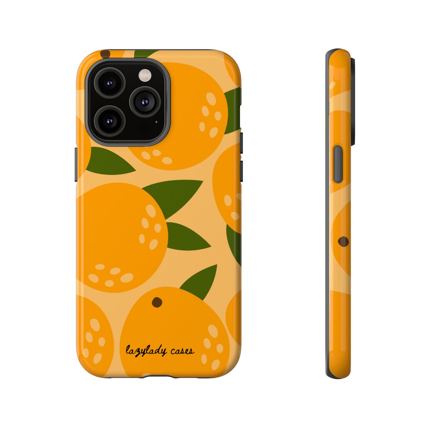 Citrus Orange Phone Case - Tough, Stylish Protection for Fruit Lovers