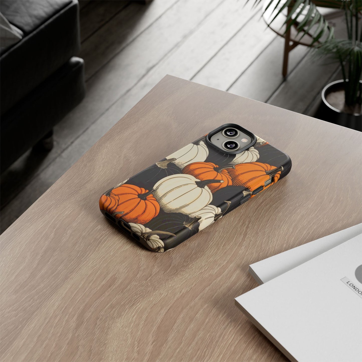 Pumpkin Phone Case, Fall Decor, Halloween Gift, Autumn Aesthetic, Pumpkin Lovers, Cute Phone Cover