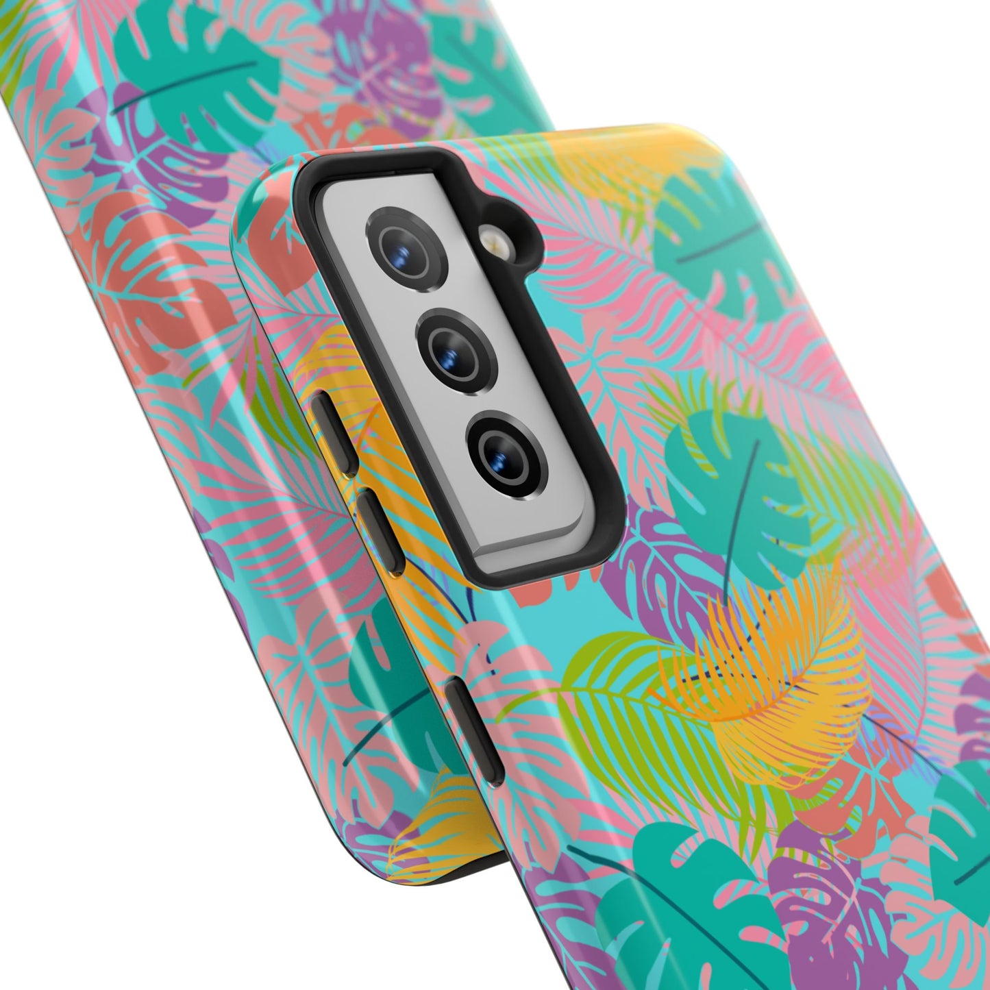 Tropical Jungle Phone Case - Funky Floral Design, Summer Accessory, Phone Protection, Gift for Nature Lovers, Stylish Phone Cover
