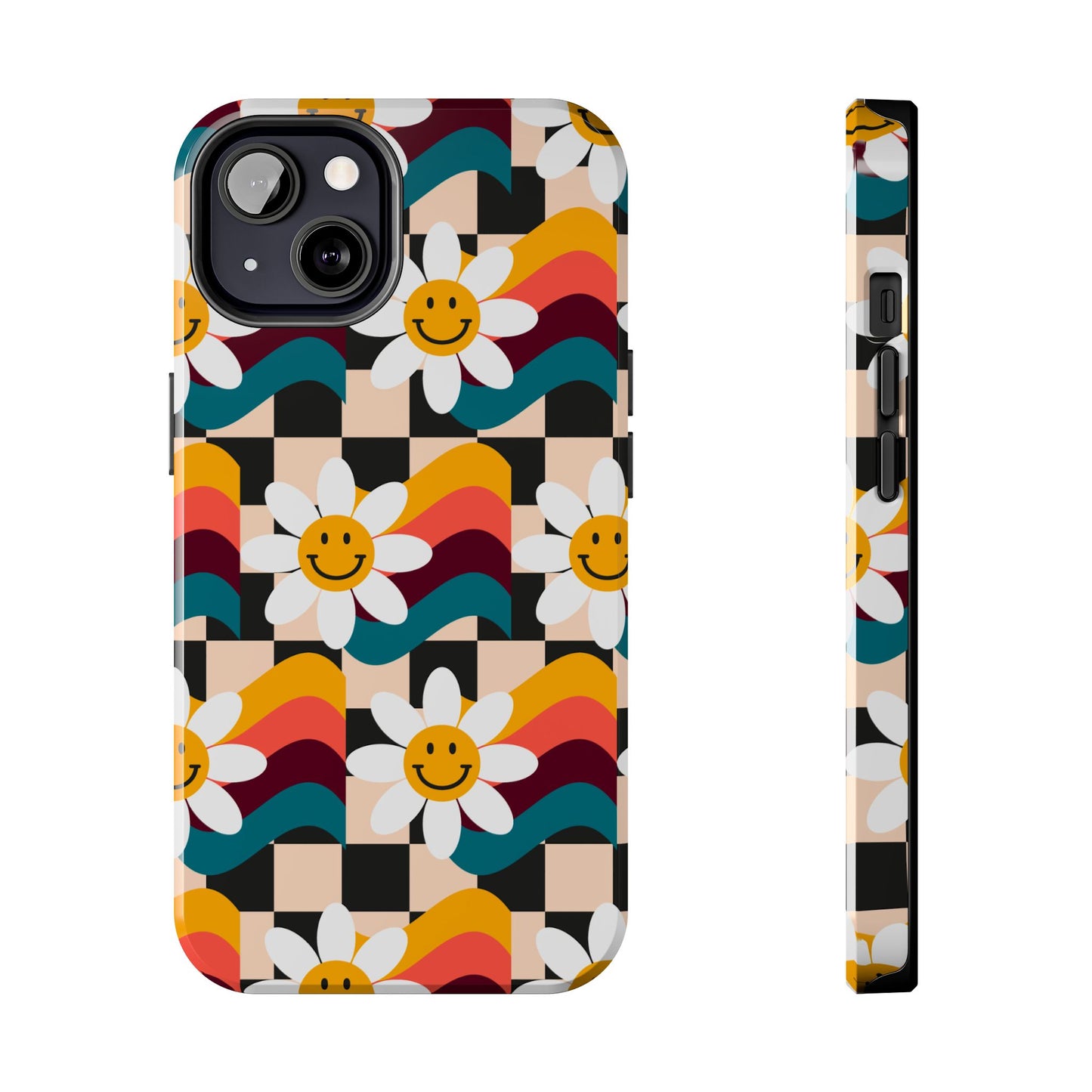 Vibrant Floral Phone Case | Tough Phone Case | Cute Flower Design, Stylish Protection, Gift for Her