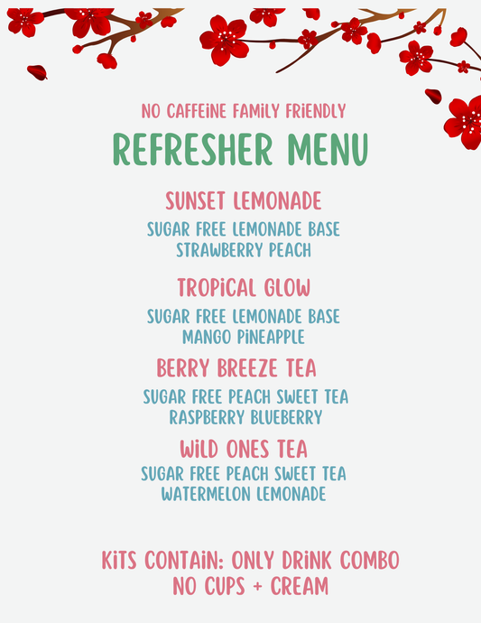 Refresher Menu