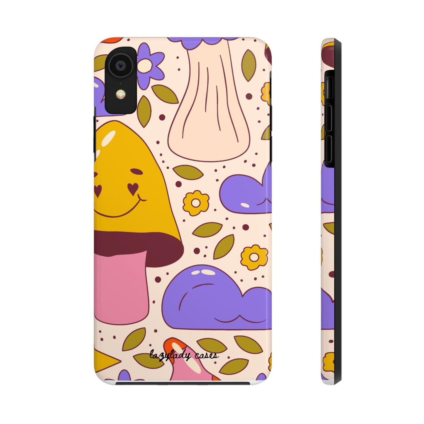 Whimsical Mushroom Phone Case - Tough & Fun Design for Nature Lovers