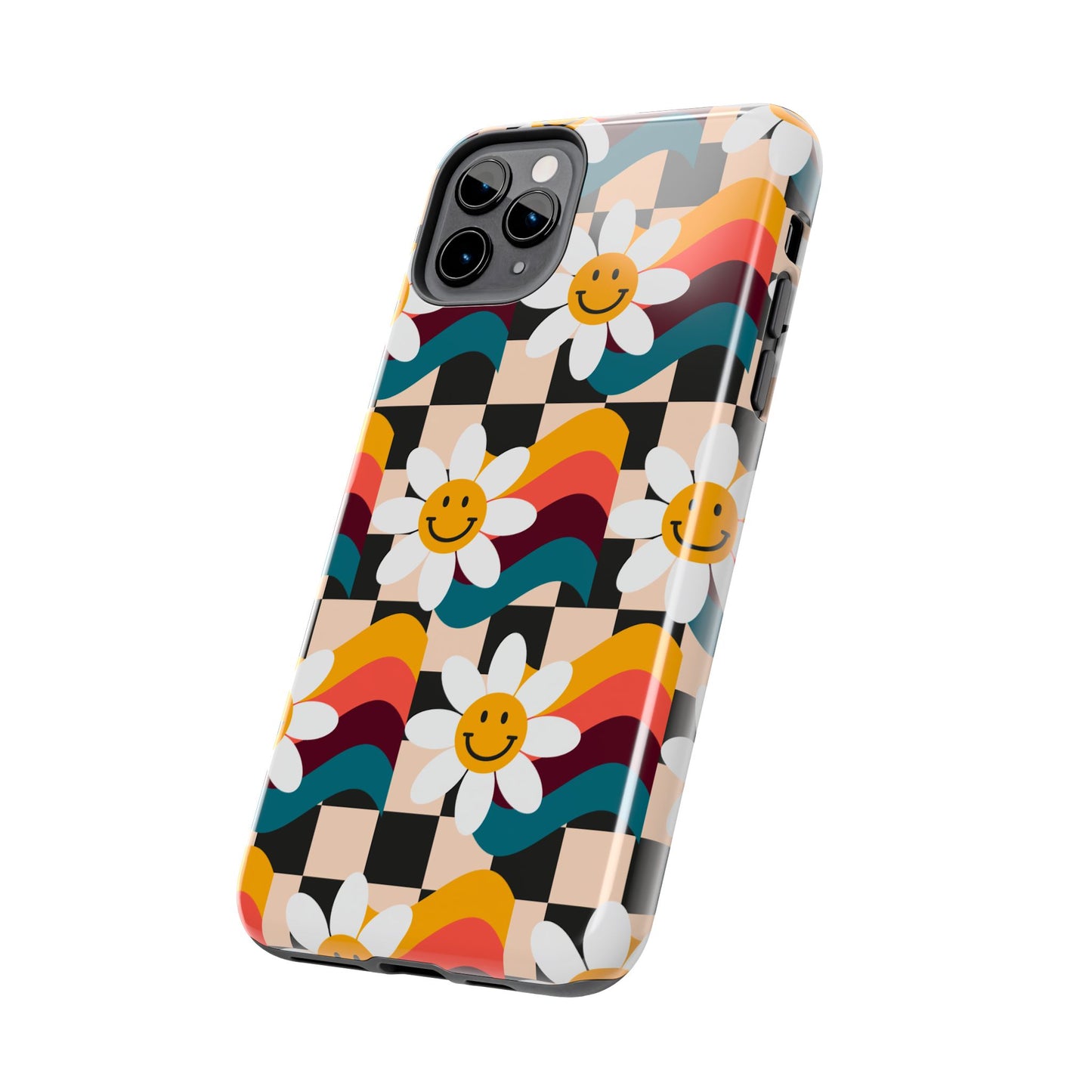 Vibrant Floral Phone Case | Tough Phone Case | Cute Flower Design, Stylish Protection, Gift for Her