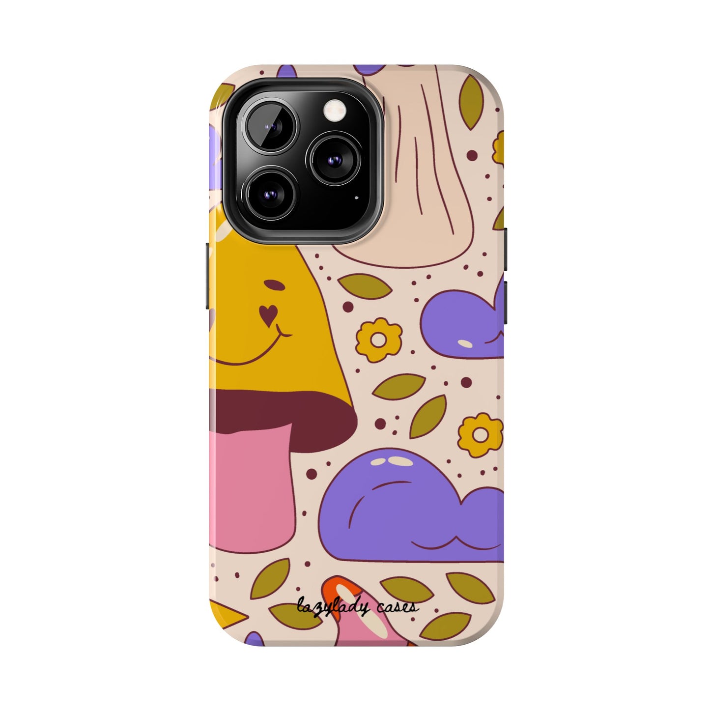 Whimsical Mushroom Phone Case - Tough & Fun Design for Nature Lovers