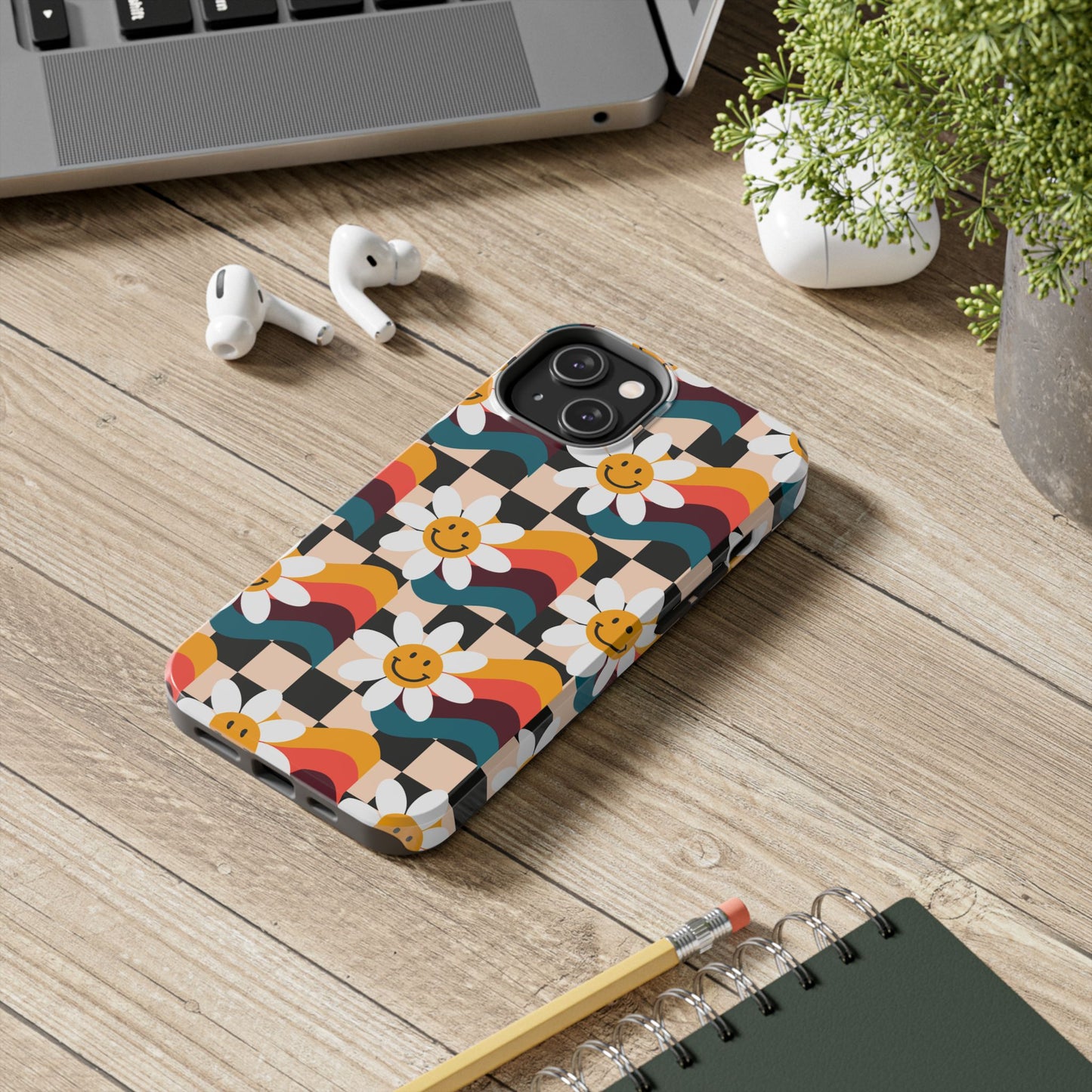 Vibrant Floral Phone Case | Tough Phone Case | Cute Flower Design, Stylish Protection, Gift for Her