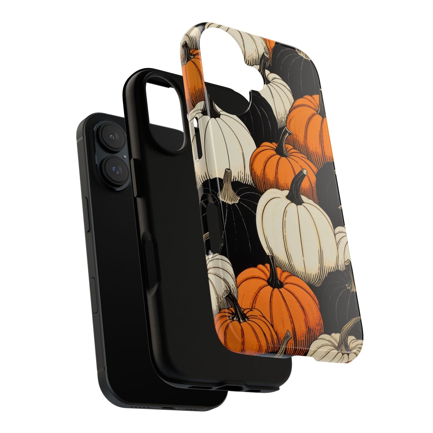 Pumpkin Phone Case, Fall Decor, Halloween Gift, Autumn Aesthetic, Pumpkin Lovers, Cute Phone Cover