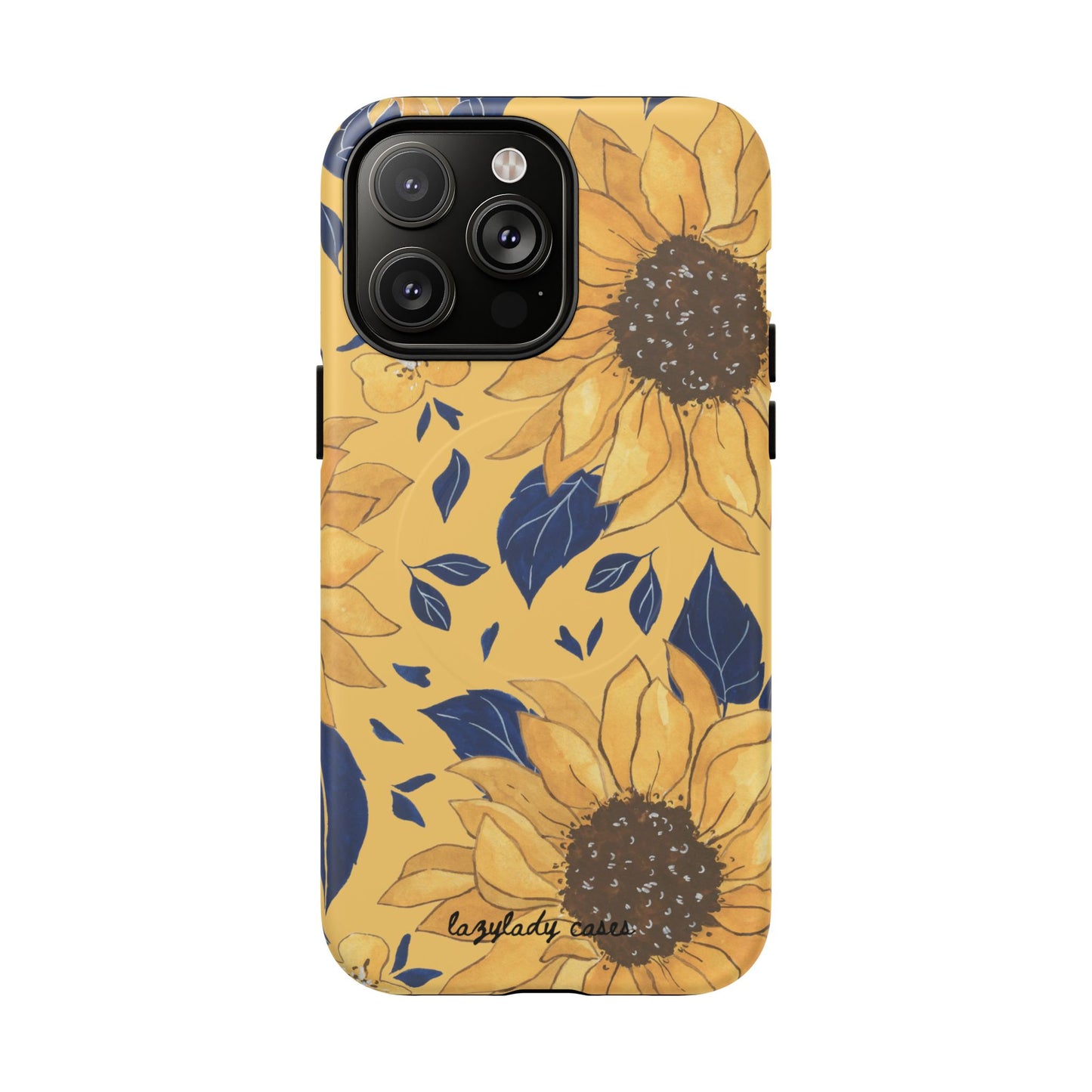 Sunflower Tough Magnetic Phone Case - Durable, Stylish Protection for Nature Lovers