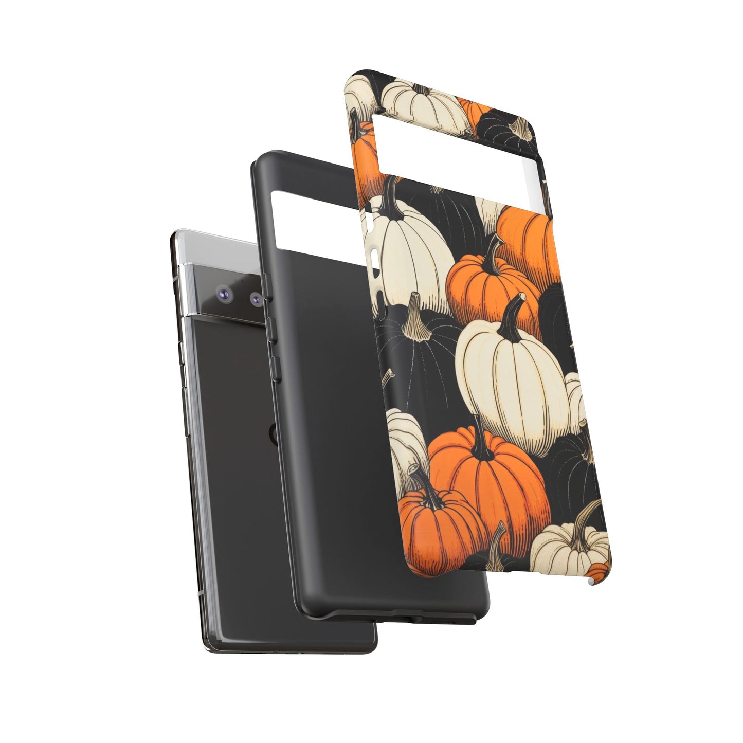 Pumpkin Phone Case, Fall Decor, Halloween Gift, Autumn Aesthetic, Pumpkin Lovers, Cute Phone Cover