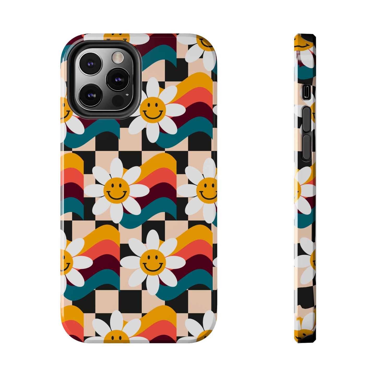 Vibrant Floral Phone Case | Tough Phone Case | Cute Flower Design, Stylish Protection, Gift for Her