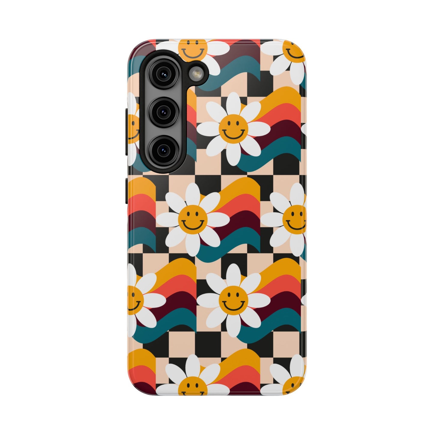 Vibrant Floral Phone Case | Tough Phone Case | Cute Flower Design, Stylish Protection, Gift for Her