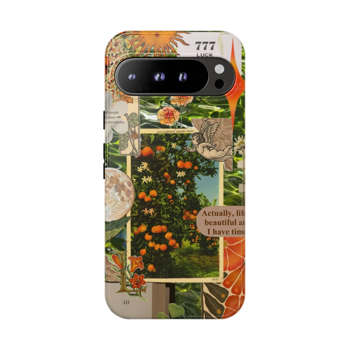 Tough Cases - Vibrant iPhone Case for Nature Lovers, Floral Phone Cover, Eco-Friendly, Inspirational Gift, Unique Phone Accessory