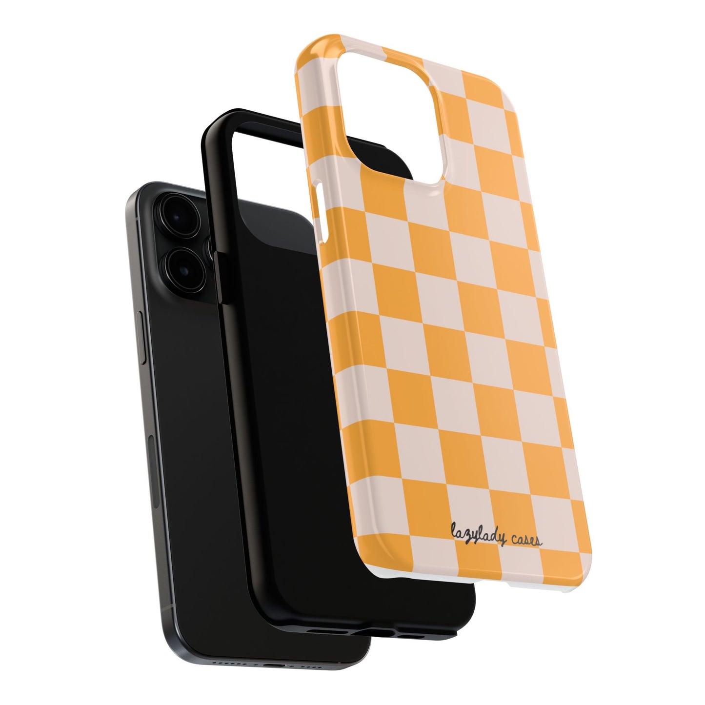 Bright Checkerboard Tough Phone Case - Stylish & Durable Protection