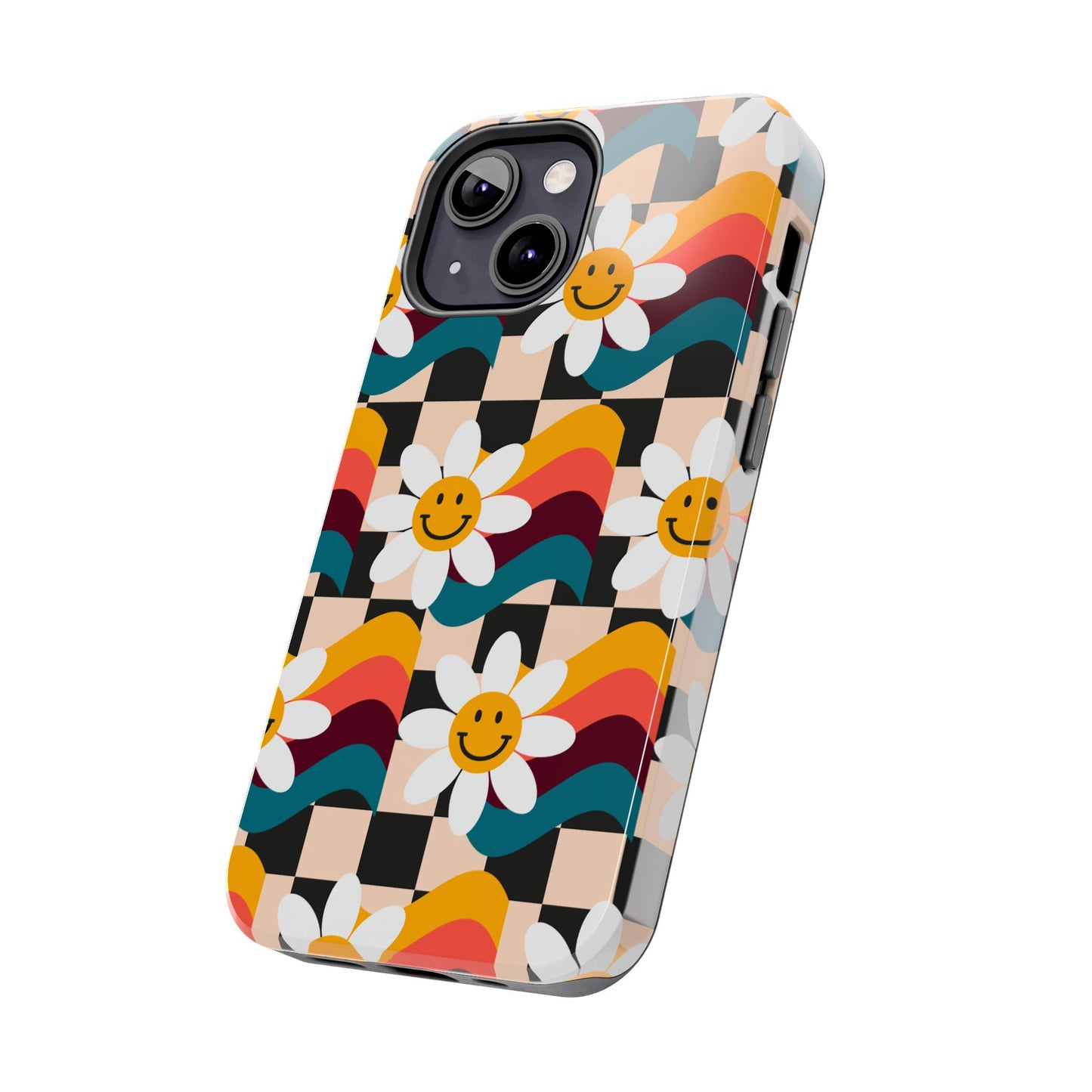 Vibrant Floral Phone Case | Tough Phone Case | Cute Flower Design, Stylish Protection, Gift for Her