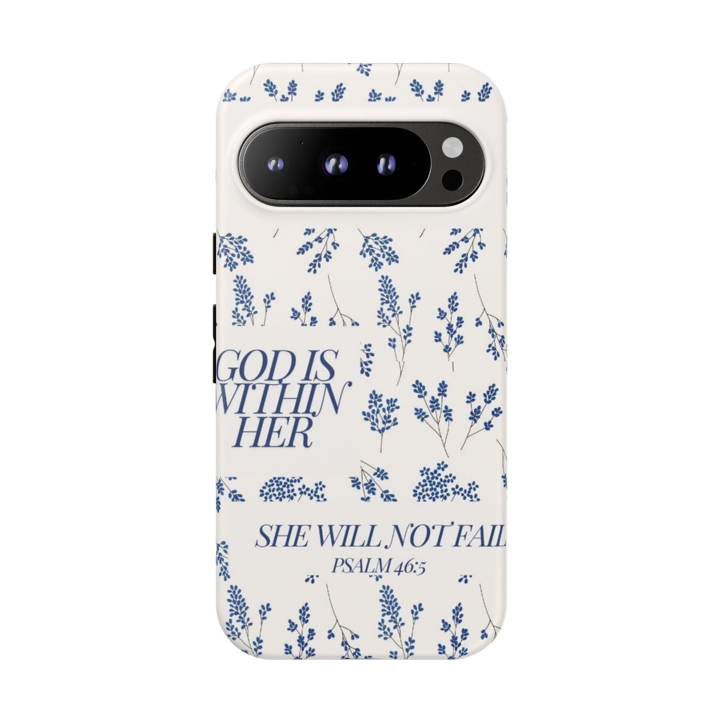 Within Her Cases - Floral Phone Case with Inspirational Quote, Motivational Gifts for Her, Bible Verse Design, Durable Case for iPhone, [...]