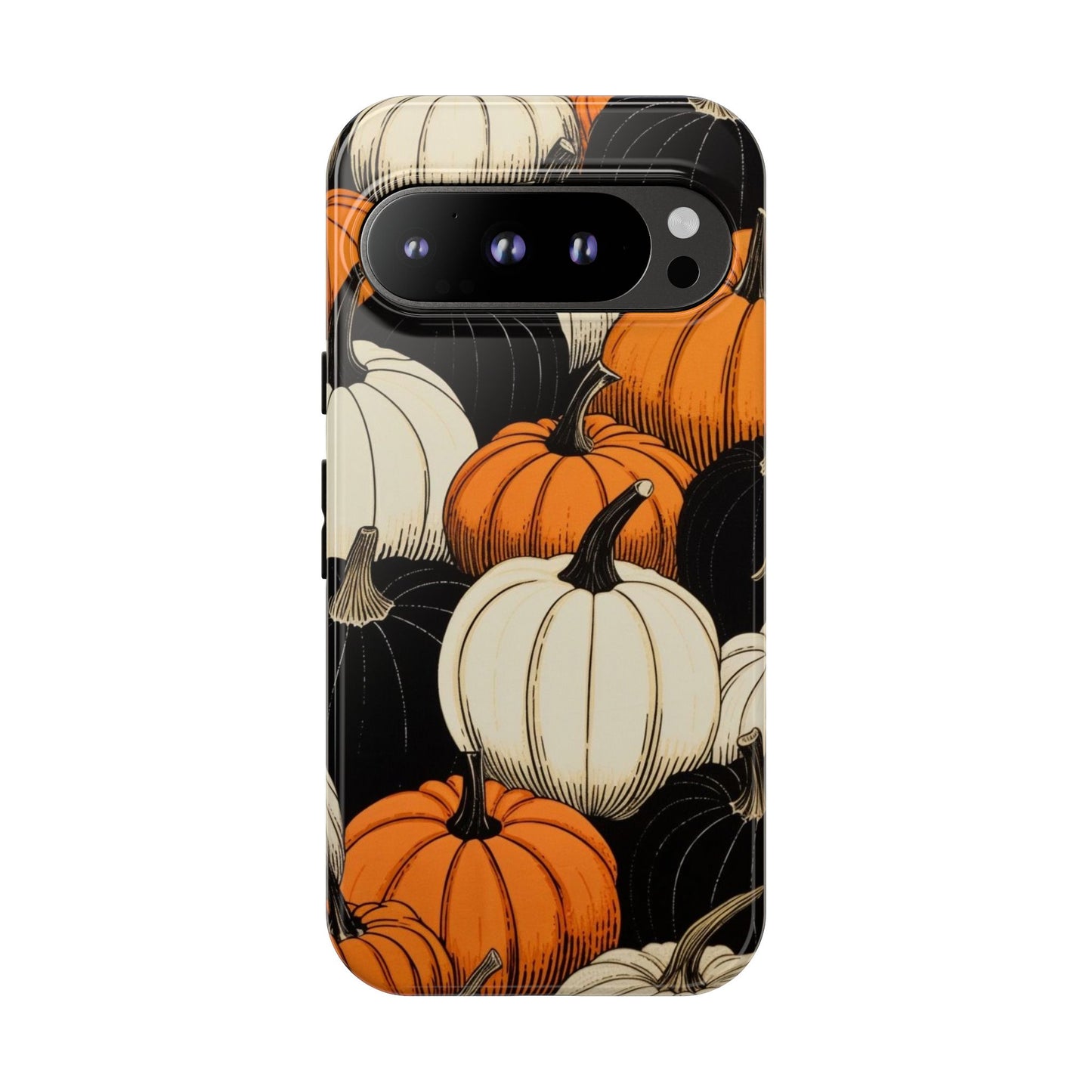 Pumpkin Phone Case, Fall Decor, Halloween Gift, Autumn Aesthetic, Pumpkin Lovers, Cute Phone Cover