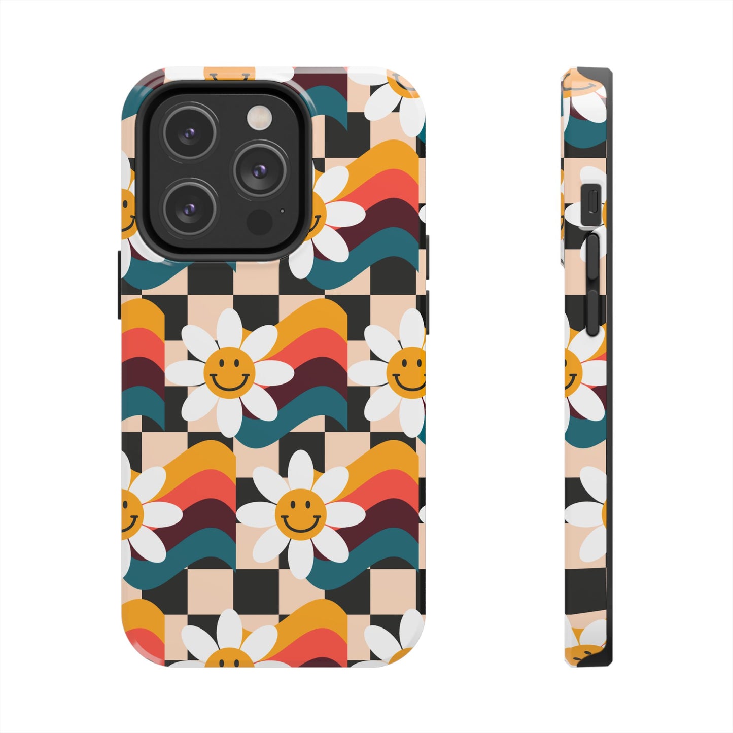 Vibrant Floral Phone Case | Tough Phone Case | Cute Flower Design, Stylish Protection, Gift for Her