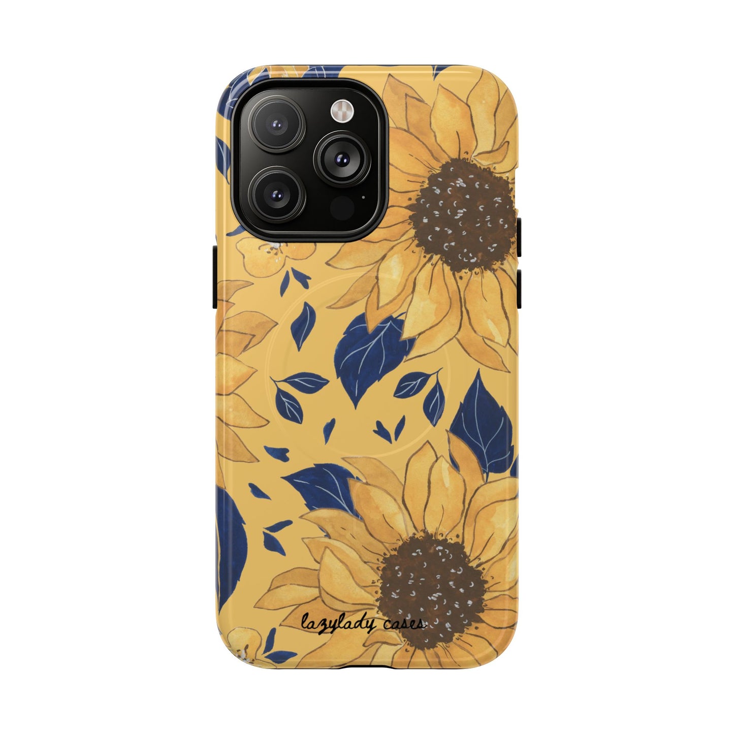 Sunflower Tough Magnetic Phone Case - Durable, Stylish Protection for Nature Lovers