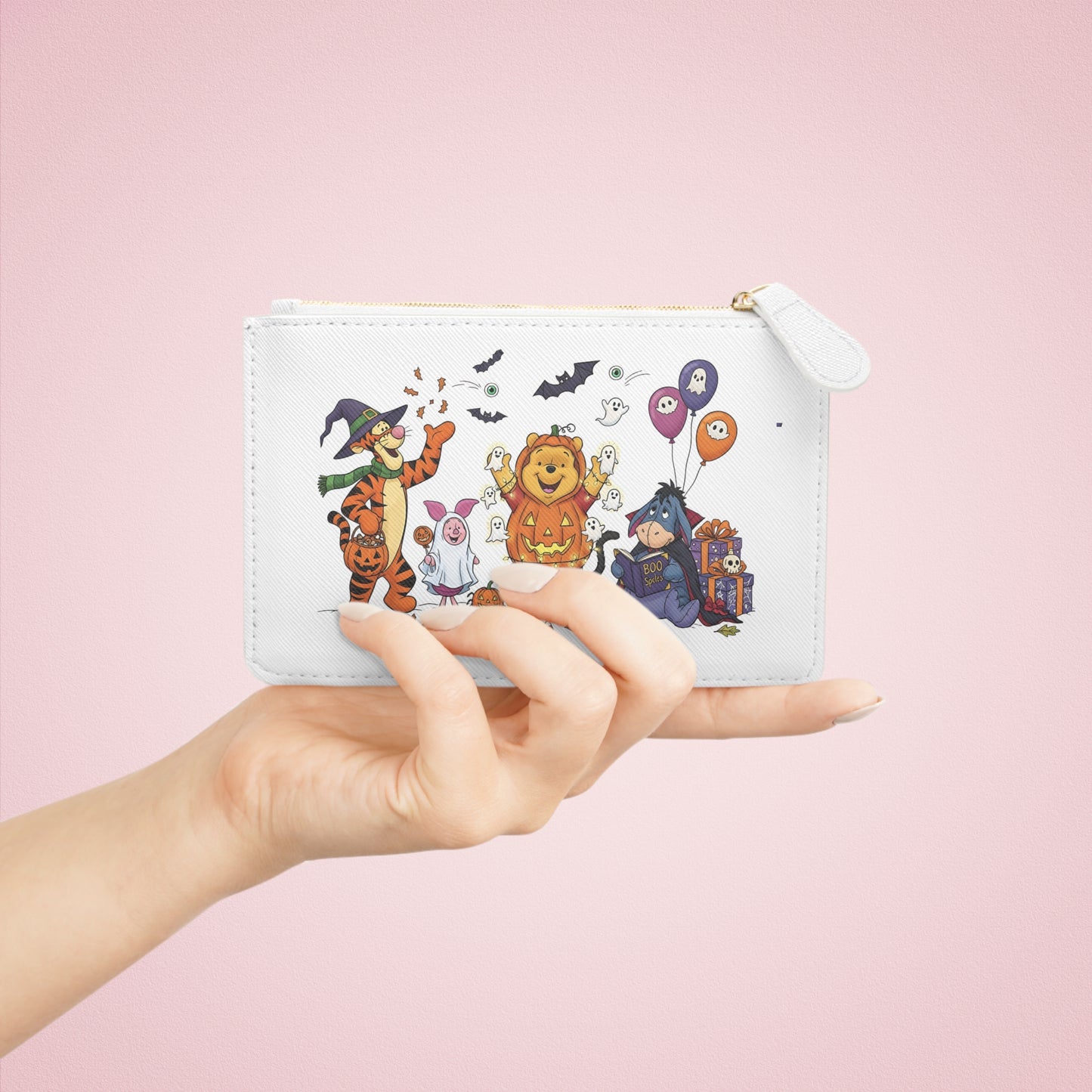 Halloween-Themed Mini Clutch Bag with Whimsical Characters | Cute Cosmetic Pouch, Trick or Treat Bag, Fun Accessory for Parties, Gift [...]
