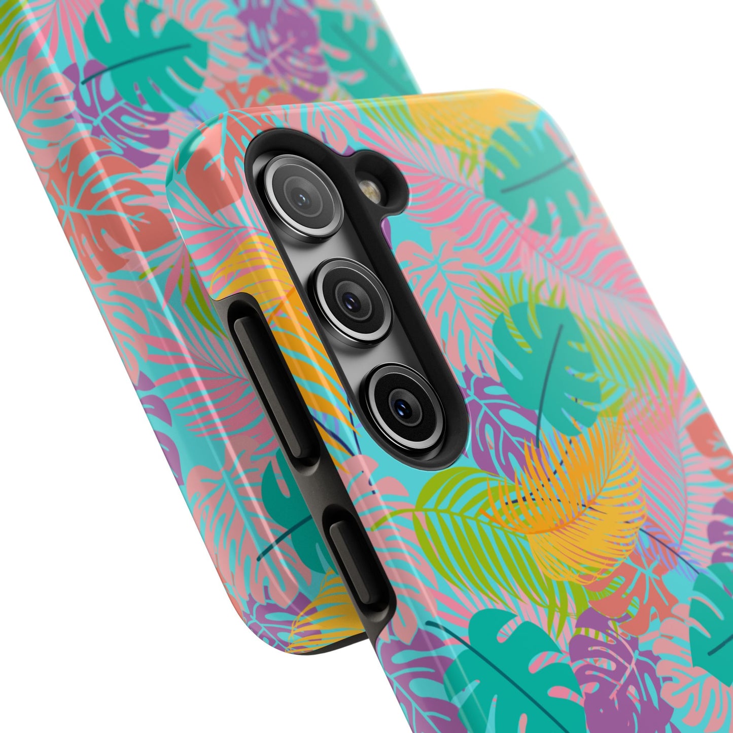 Tropical Jungle Phone Case - Funky Floral Design, Summer Accessory, Phone Protection, Gift for Nature Lovers, Stylish Phone Cover