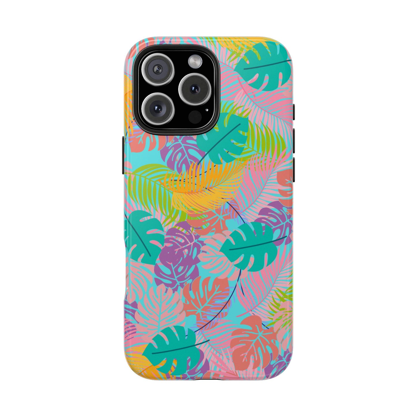 Tropical Jungle Phone Case - Funky Floral Design, Summer Accessory, Phone Protection, Gift for Nature Lovers, Stylish Phone Cover