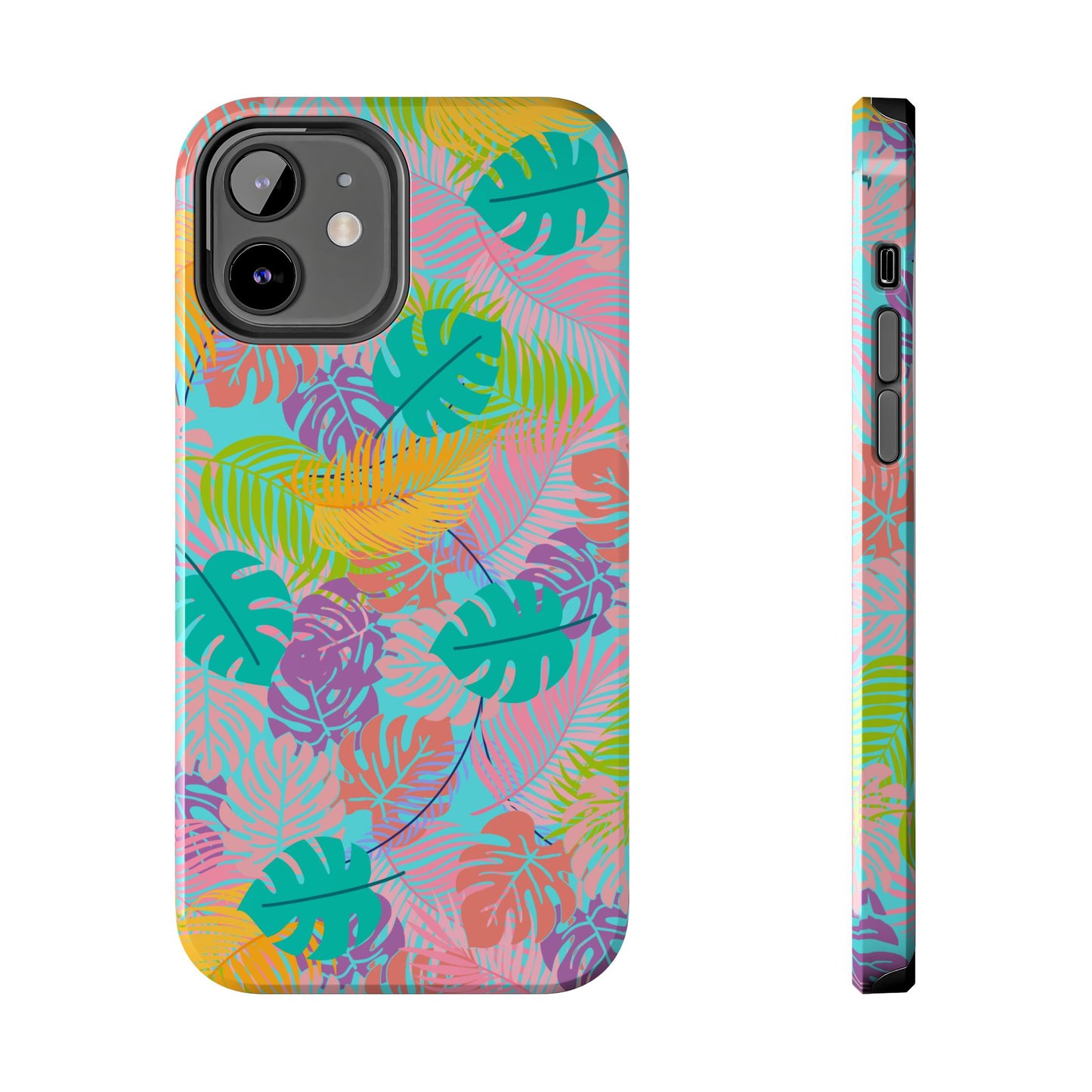 Tropical Jungle Phone Case - Funky Floral Design, Summer Accessory, Phone Protection, Gift for Nature Lovers, Stylish Phone Cover