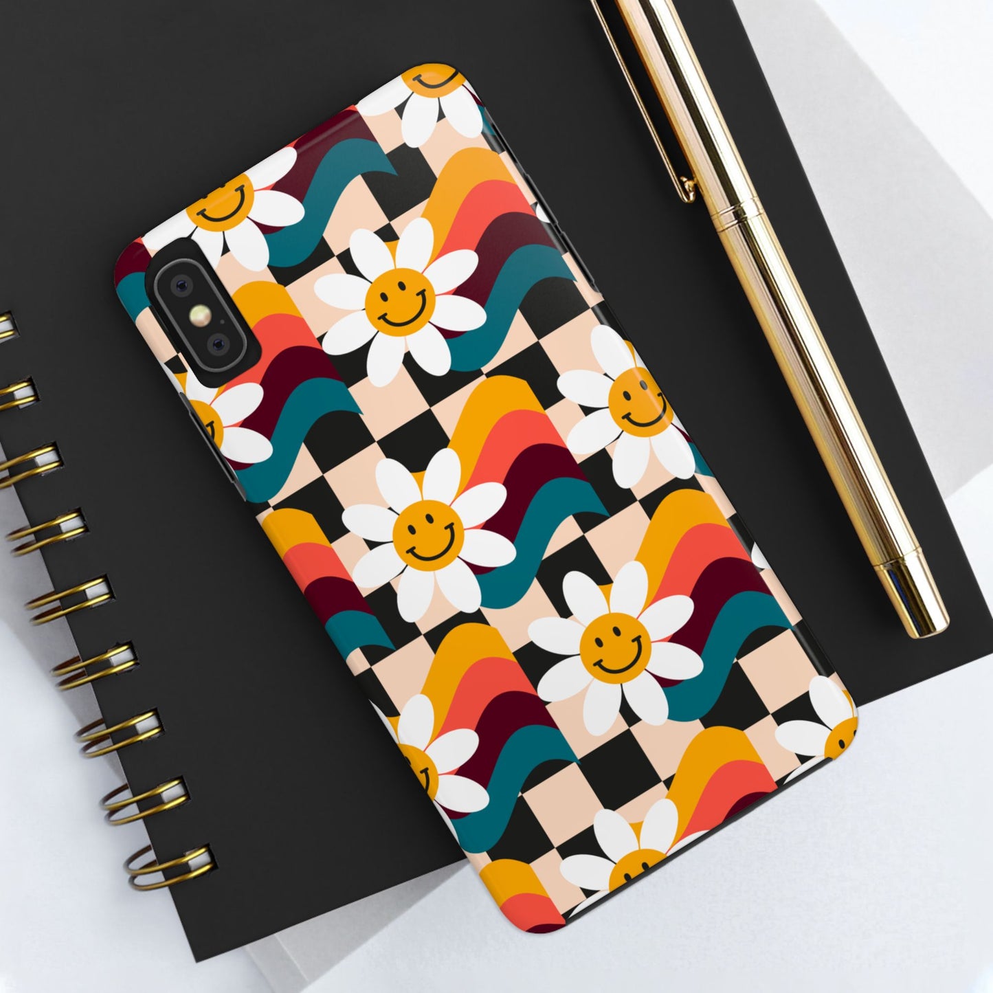 Vibrant Floral Phone Case | Tough Phone Case | Cute Flower Design, Stylish Protection, Gift for Her